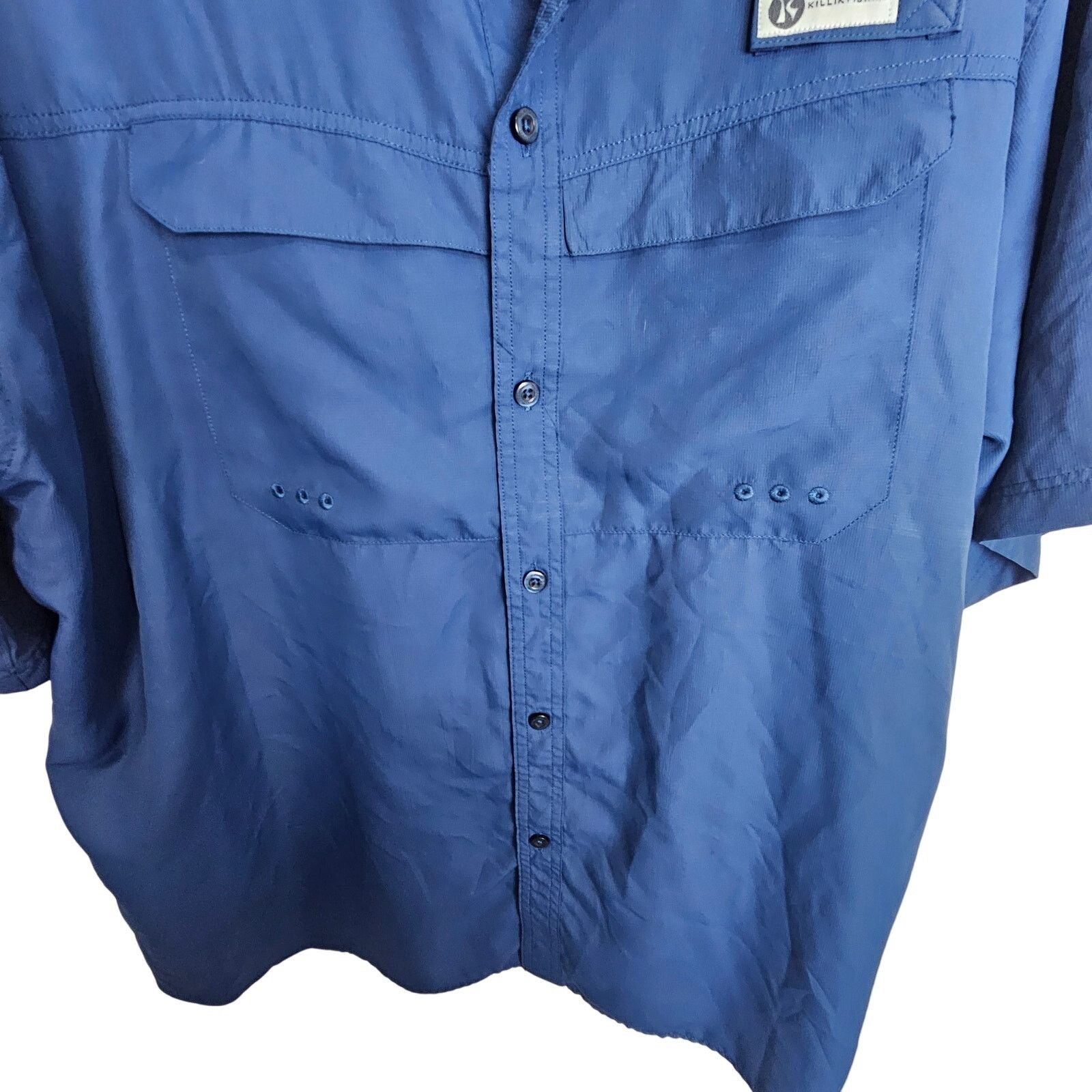 Killion Killik Mens Vented Fishing Shirt Size 3X Gorpcore Outdoor Size US XXL / EU 58 / 5 - 3 Thumbnail
