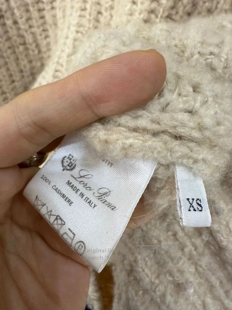Loro Piana Loro Piana Aircash Cocoon Round Neck Sweater. Size US XS / EU 42 / 0 - 4 Thumbnail