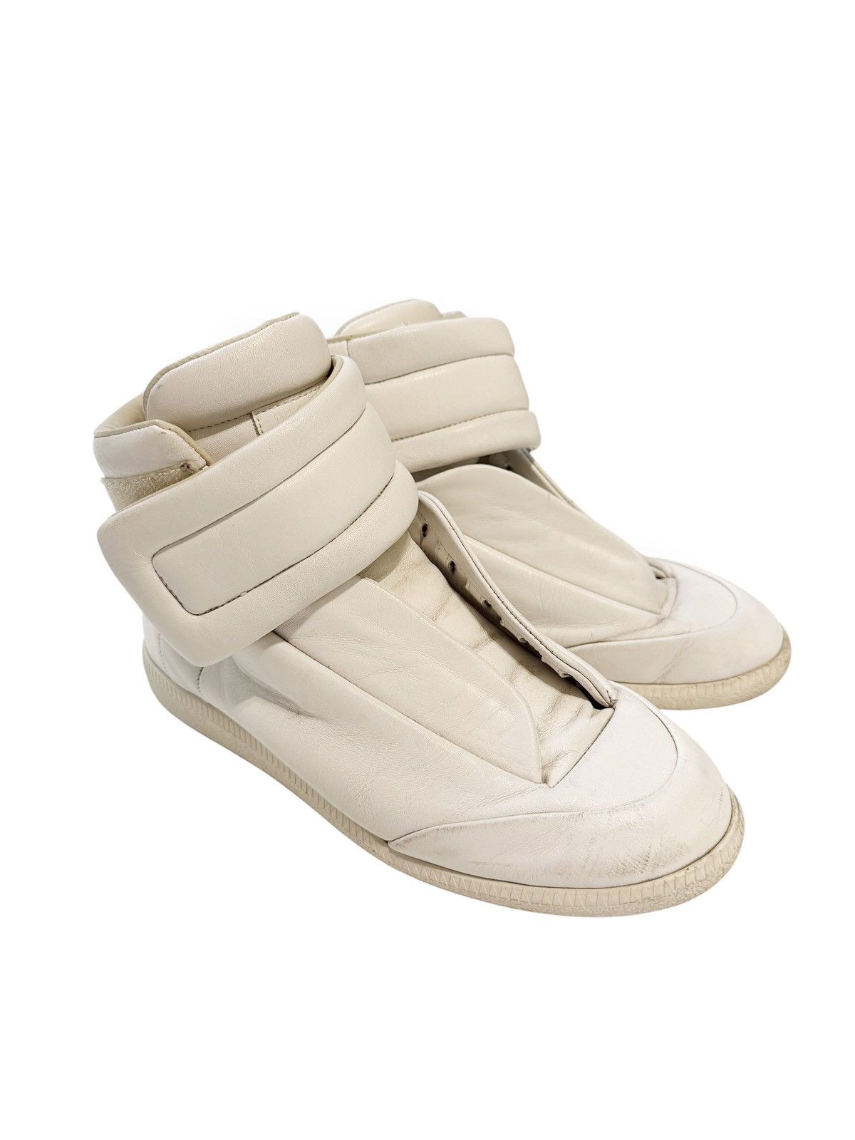 Maison Margiela RARE OG White Leather Future Size US 8 / EU 41 - 3 Thumbnail