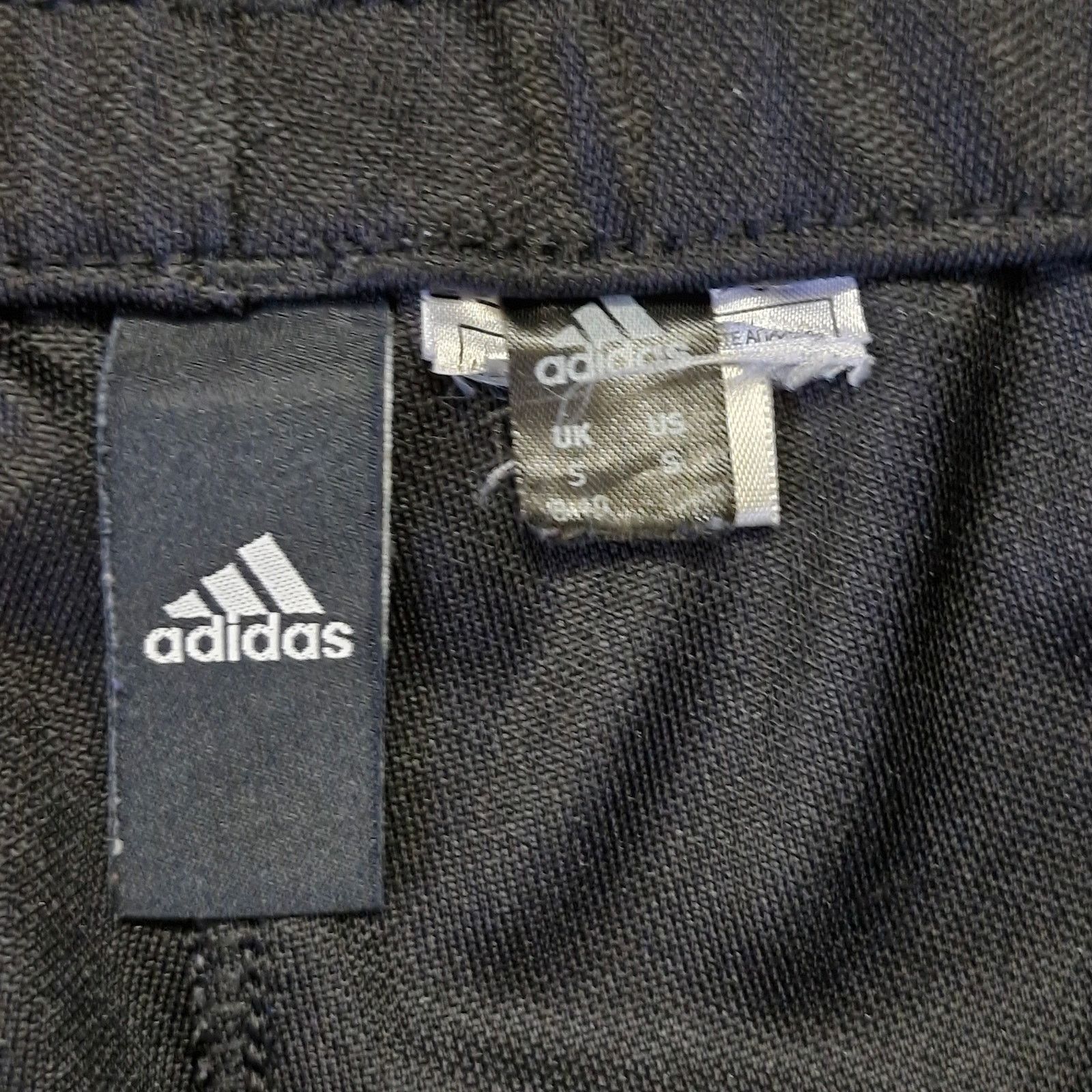 Adidas Adidas Climalite Joggers Womens Size S Black w White Stripes Size 27" / US 4 / IT 40 - 3 Thumbnail