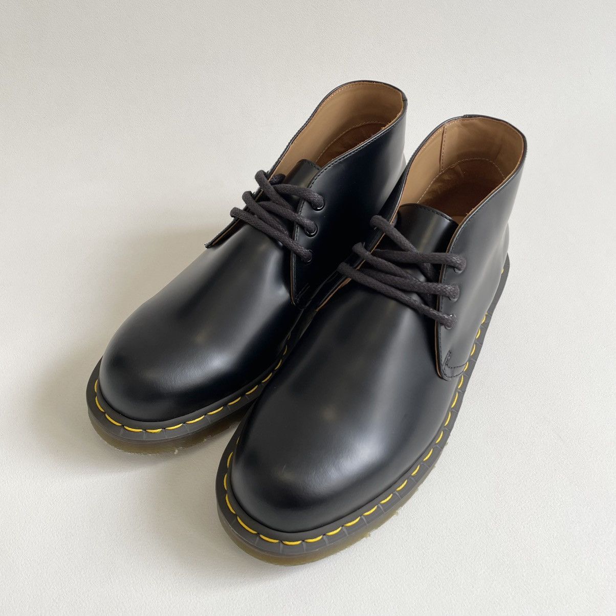 Comme des Garcons × Dr. Martens ‘Roca’ Black Leather Chukka Boots Size US 10 / EU 43 - 4 Thumbnail