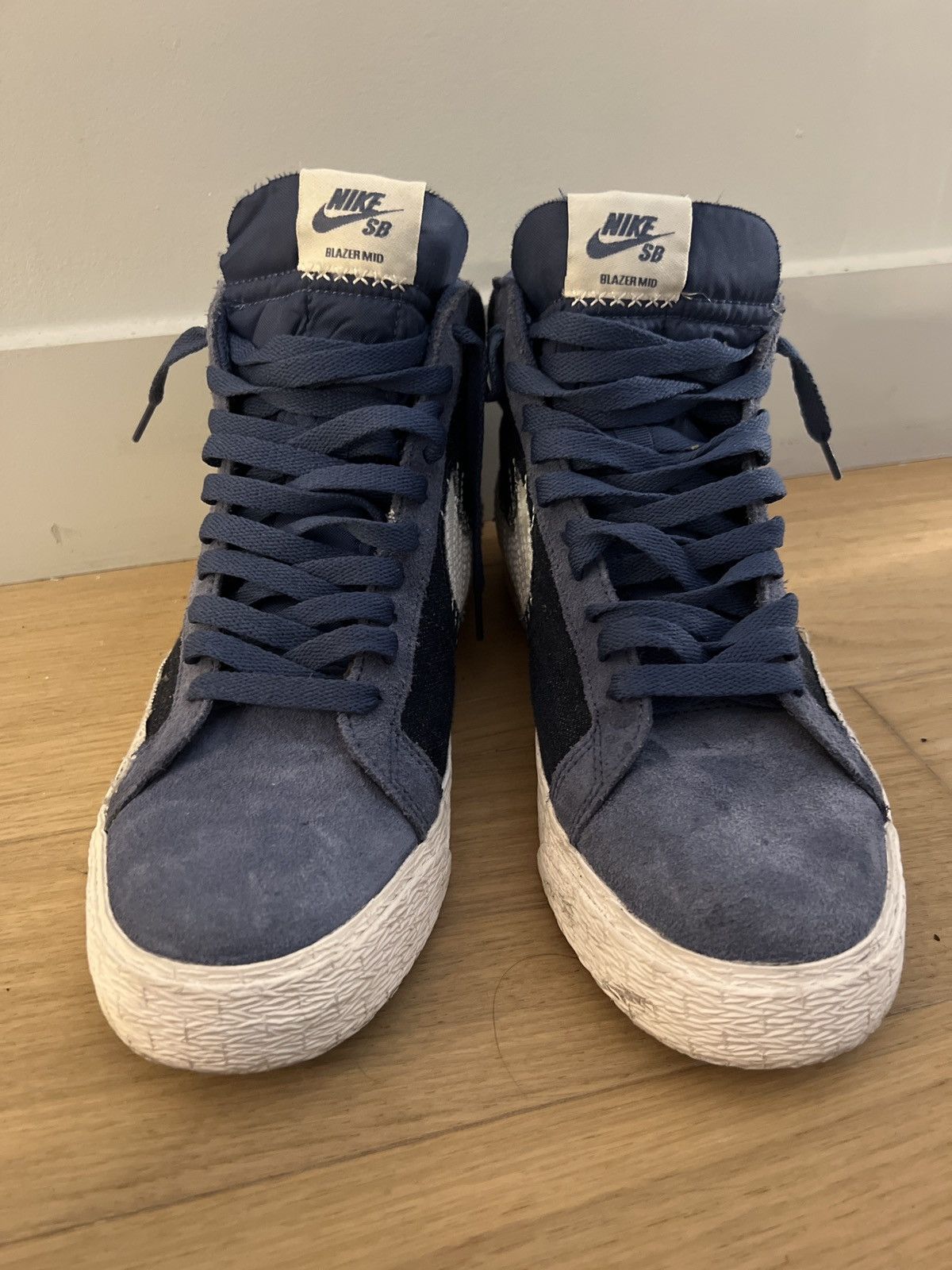Nike Nike Blazer High "Sashiko" Blue Size US 9 / EU 42 - 4 Thumbnail