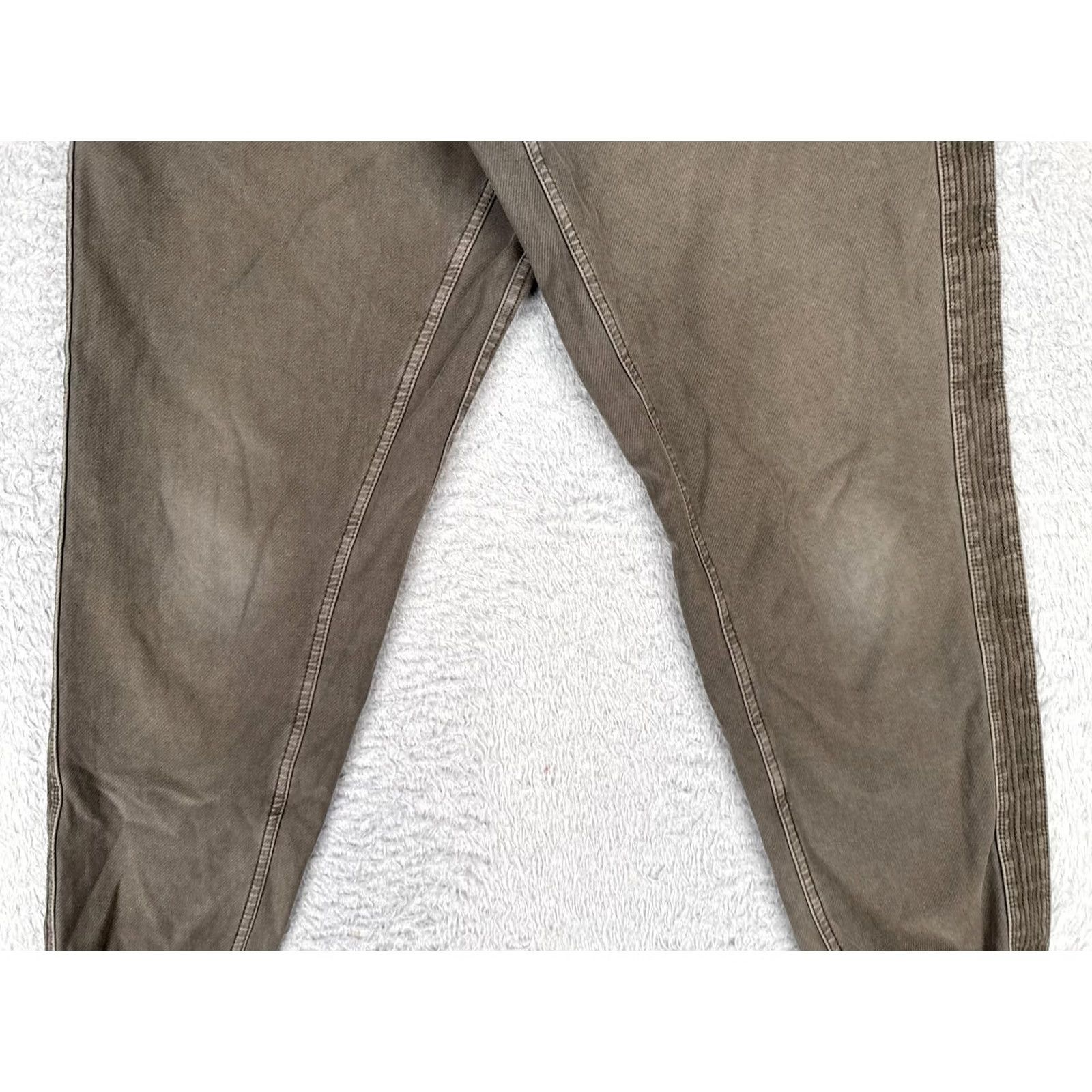 Athleta Athleta Farallon Jogger Pants Womens 8 Brown Twill Elastic Waist Pockets Casual Travel Size 30" / US 8 / IT 44 - 3 Thumbnail
