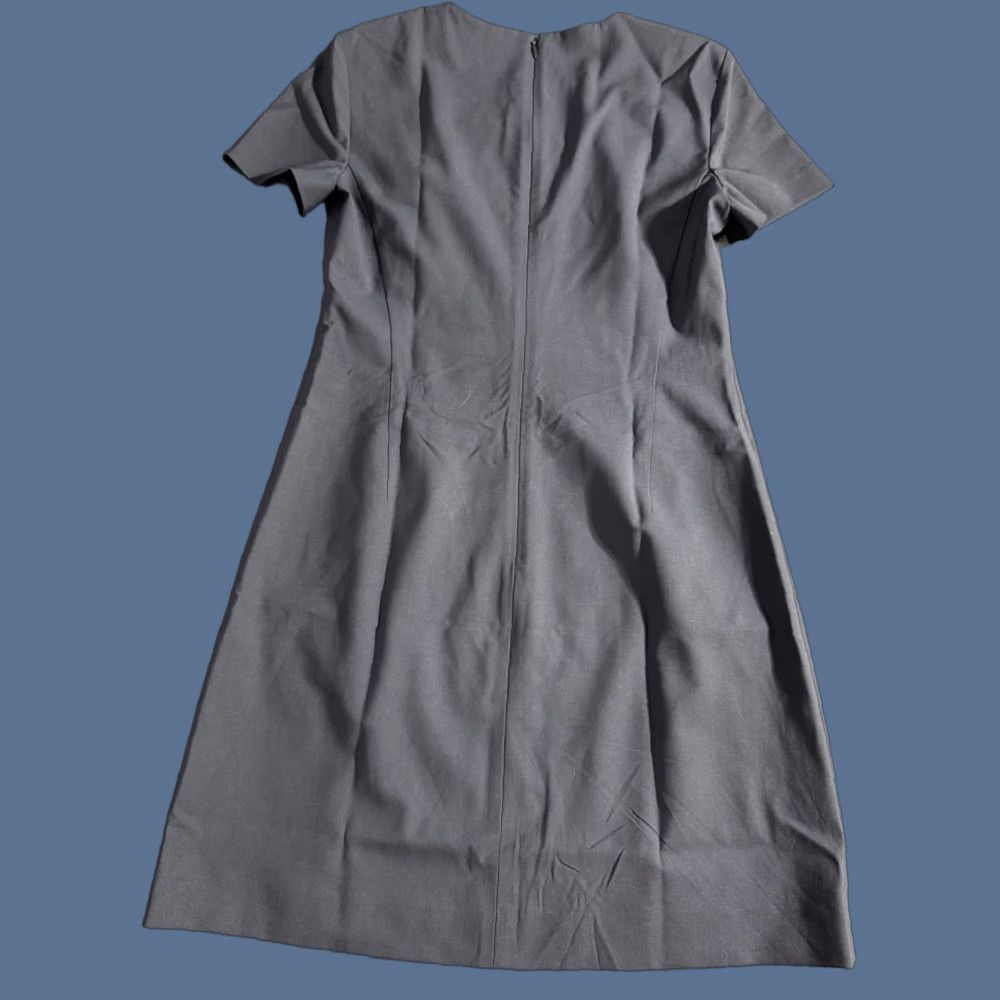 Theory Theory Sheath Dress In Good Wool Short Sleeve Navy Blue Womens Size 4 Size 27" / US 4 / IT 40 - 1 Thumbnail