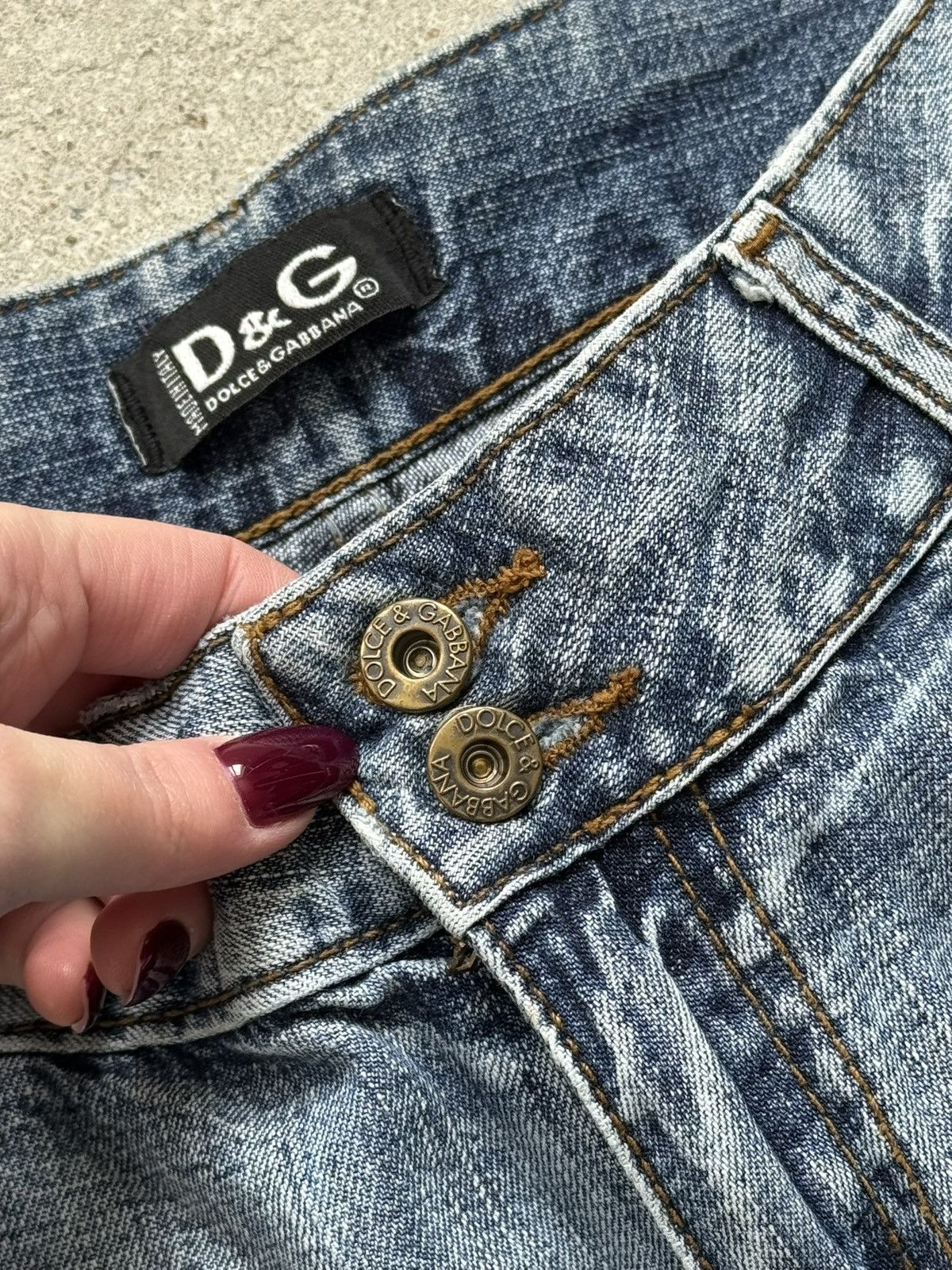 Dolce & Gabbana Vintage Dolce&Gabbana denim jeans Size US 30 / EU 46 - 8 Thumbnail