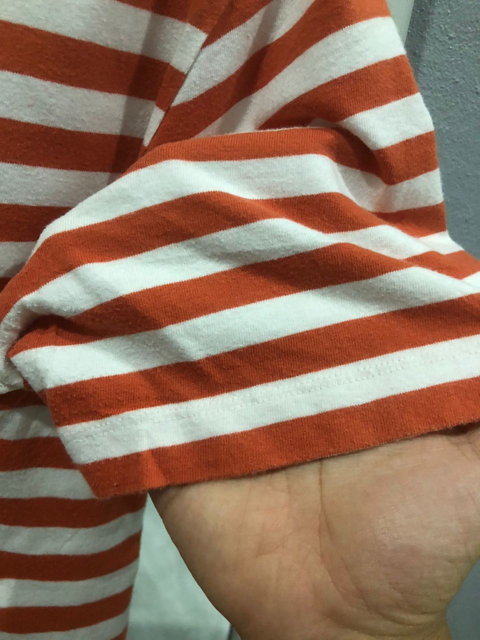 JW Anderson × Uniqlo JW Anderson Split Stripe Uniqlo Tee Size US M / EU 48-50 / 2 - 6 Thumbnail