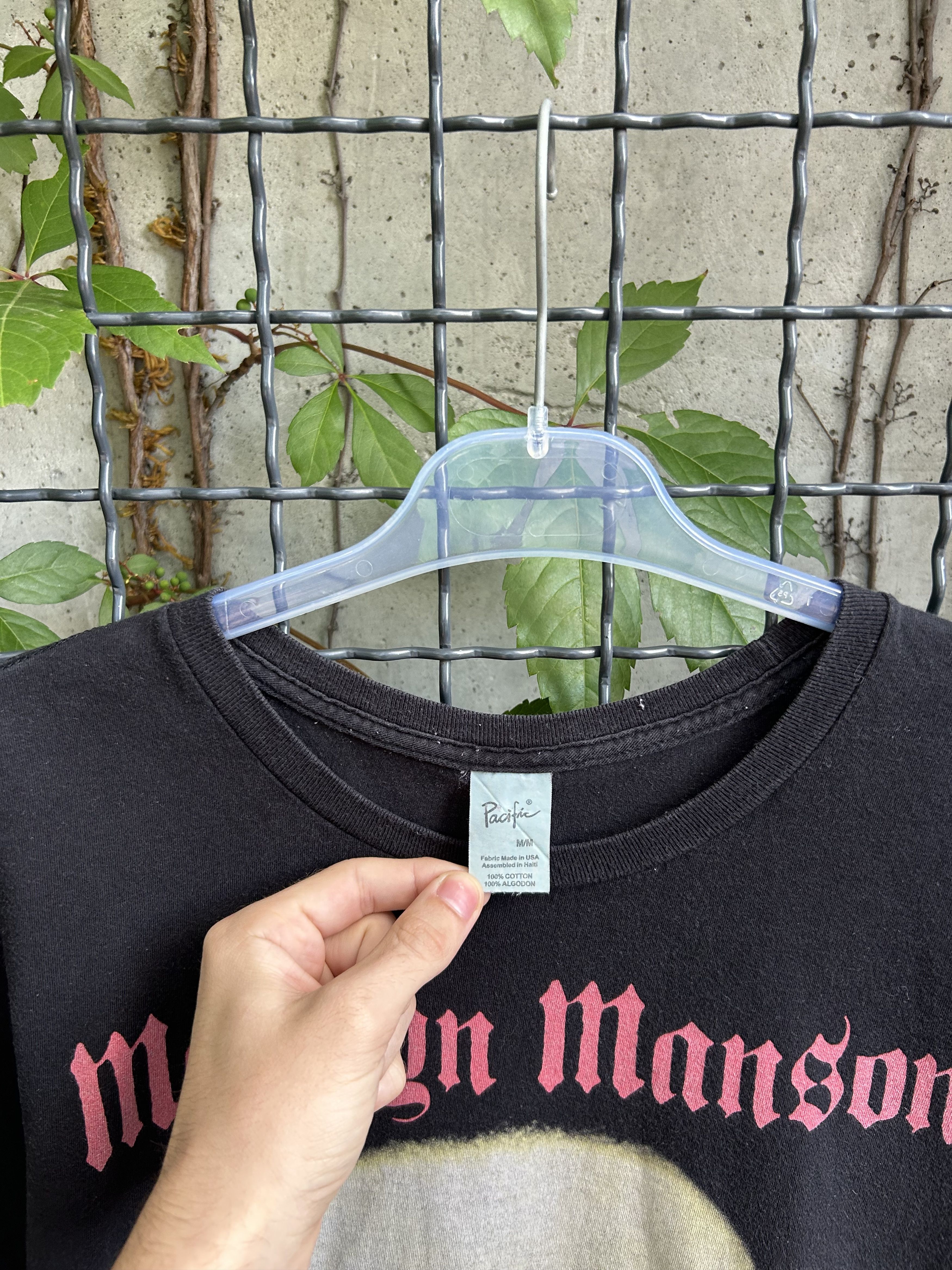 Band Tees Vintage 2000s Marilyn Manson Rock Band T-shirt Size US M / EU 48-50 / 2 - 4 Thumbnail