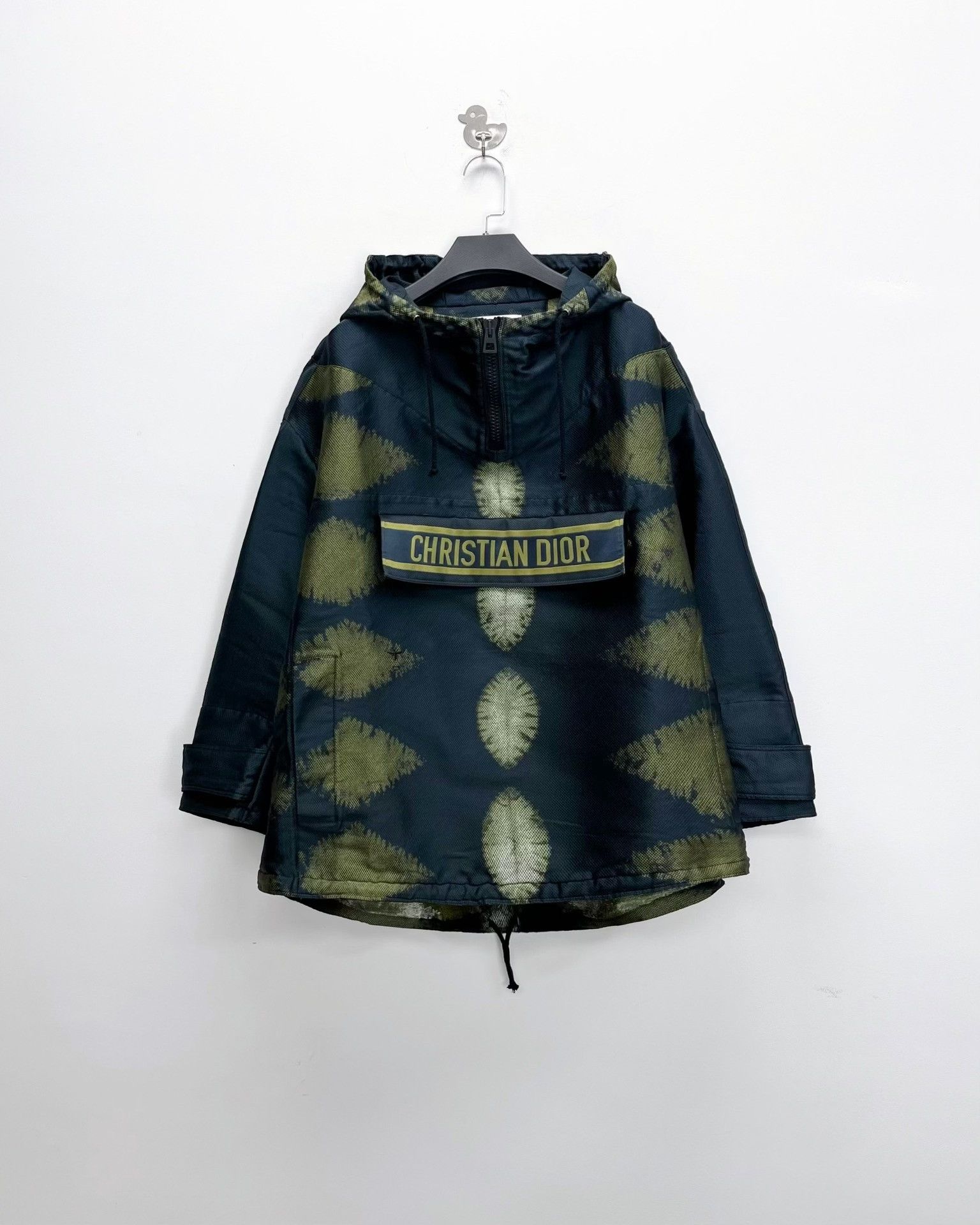 Dior Dior Green Gradient Tie-Dye Half-Zip Jacket Size US M / EU 48-50 / 2 - 1 Thumbnail