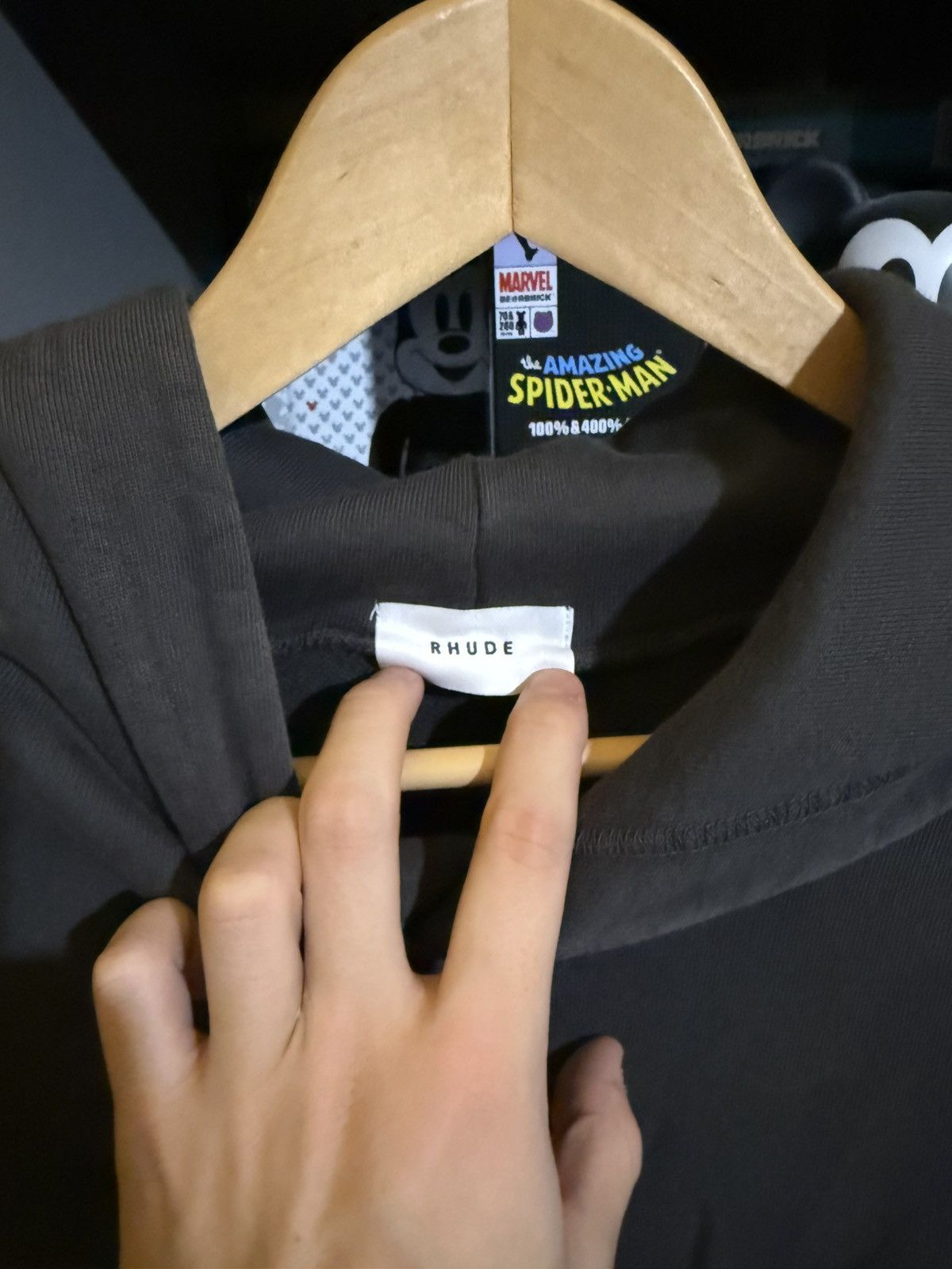 Rhude Rhude Black Glitter Cowboy Hoodie Size US L / EU 52-54 / 3 - 5 Thumbnail