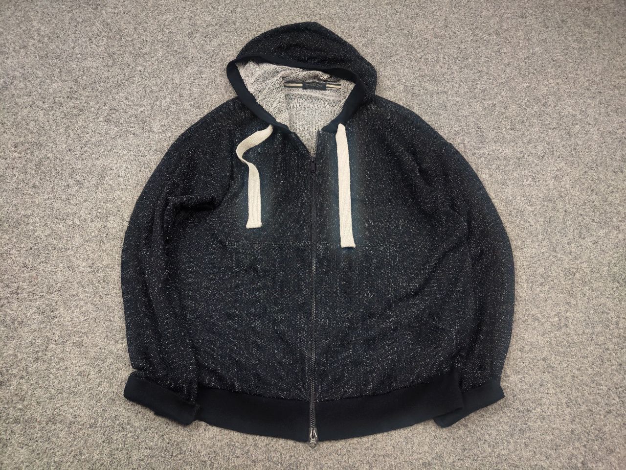 Other Phil Petter Design Premium Navy double zipper Knit Hoodie Size US S / EU 44-46 / 1 - 3 Thumbnail