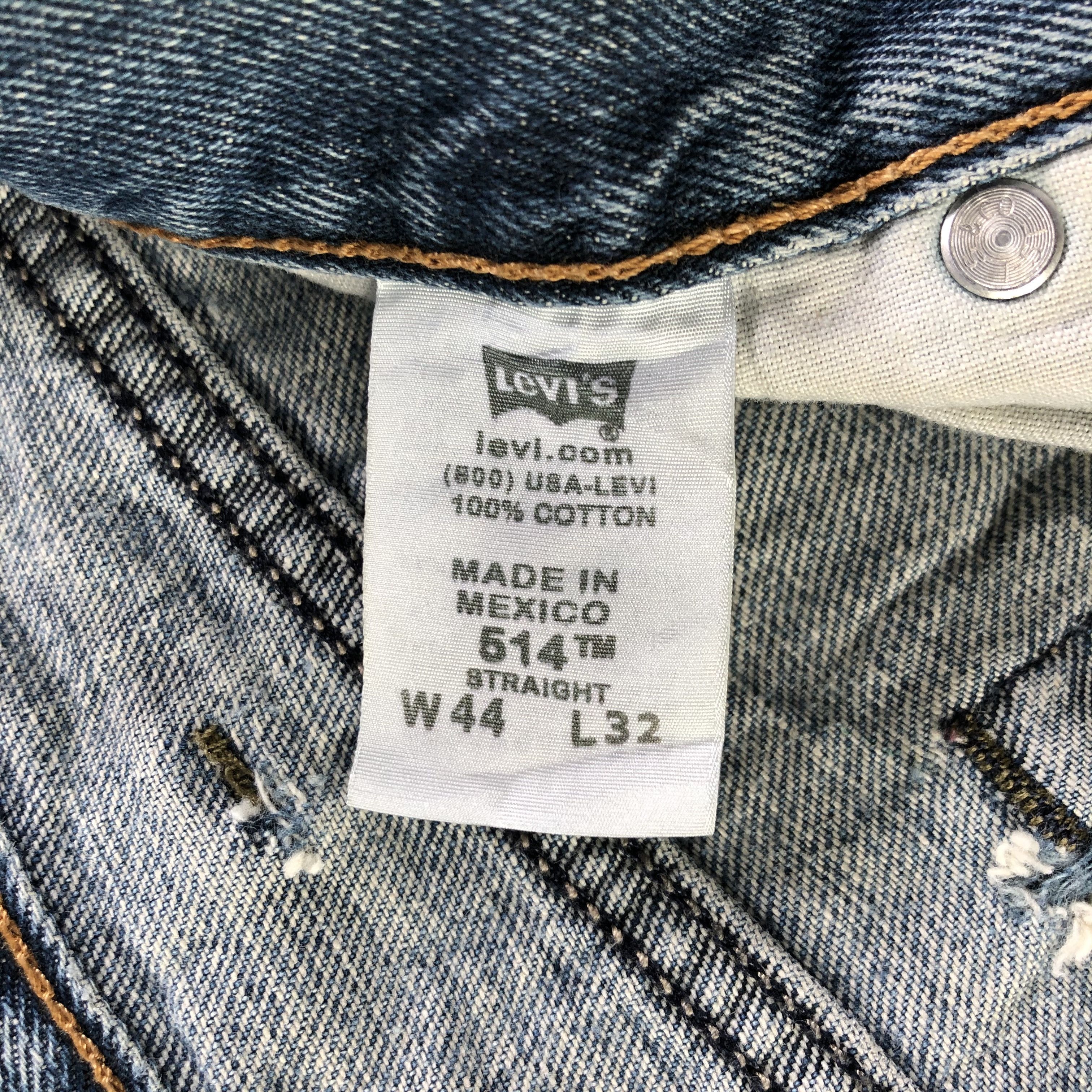 Levi's Vintage Levis 514 Jeans-J4528 Size US 44 / EU 60 - 10 Thumbnail