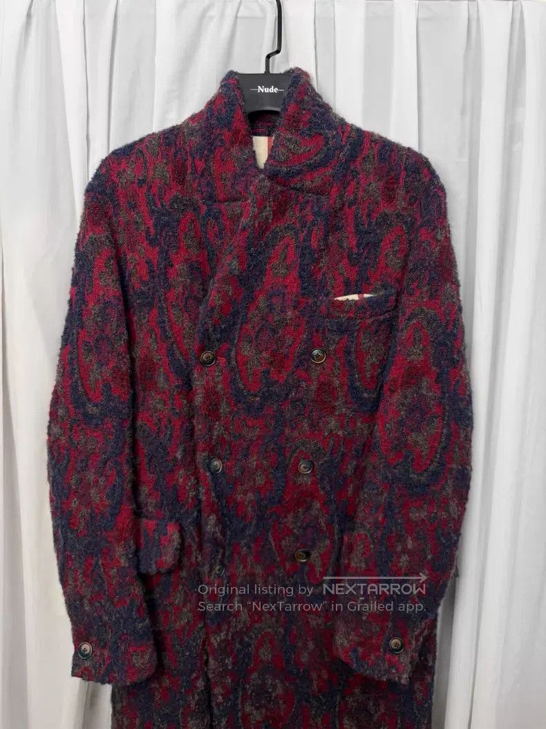 Uma Wang UMA WANG Jacquard velvet court-style coat| Size M / US 6-8 / IT 42-44 - 2 Thumbnail