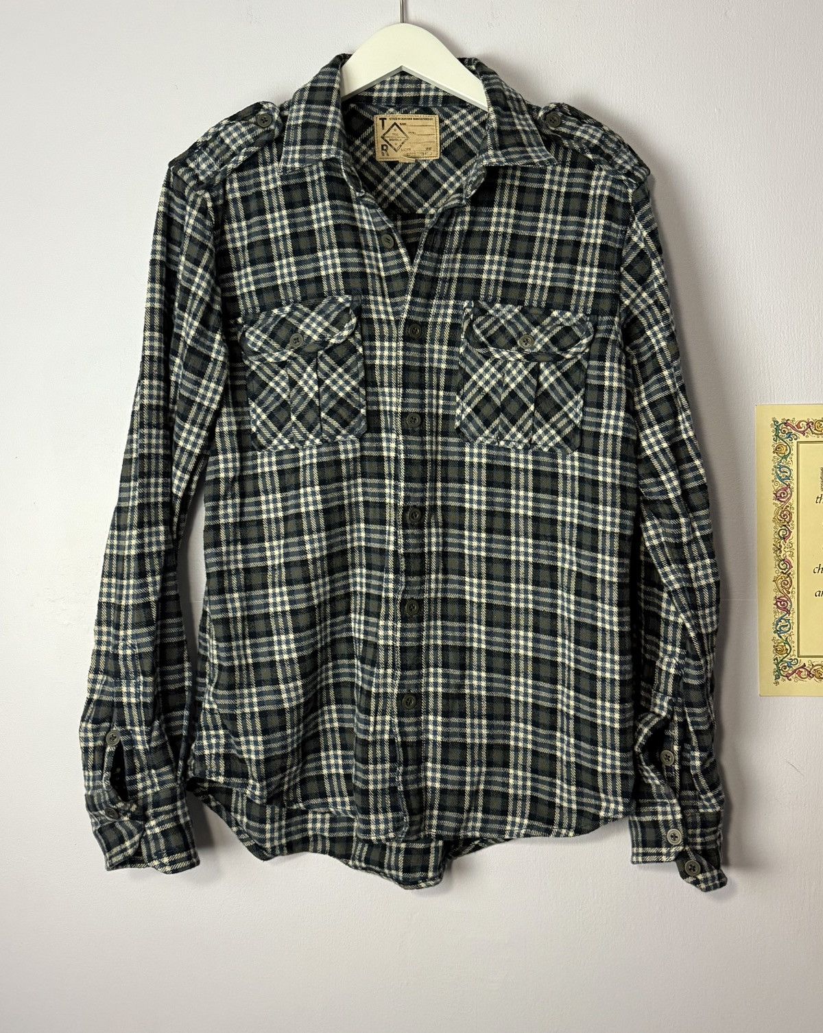 True Religion True Religion Flannel Button Up Size Small Plaid Size US S / EU 44-46 / 1 - 1 Thumbnail