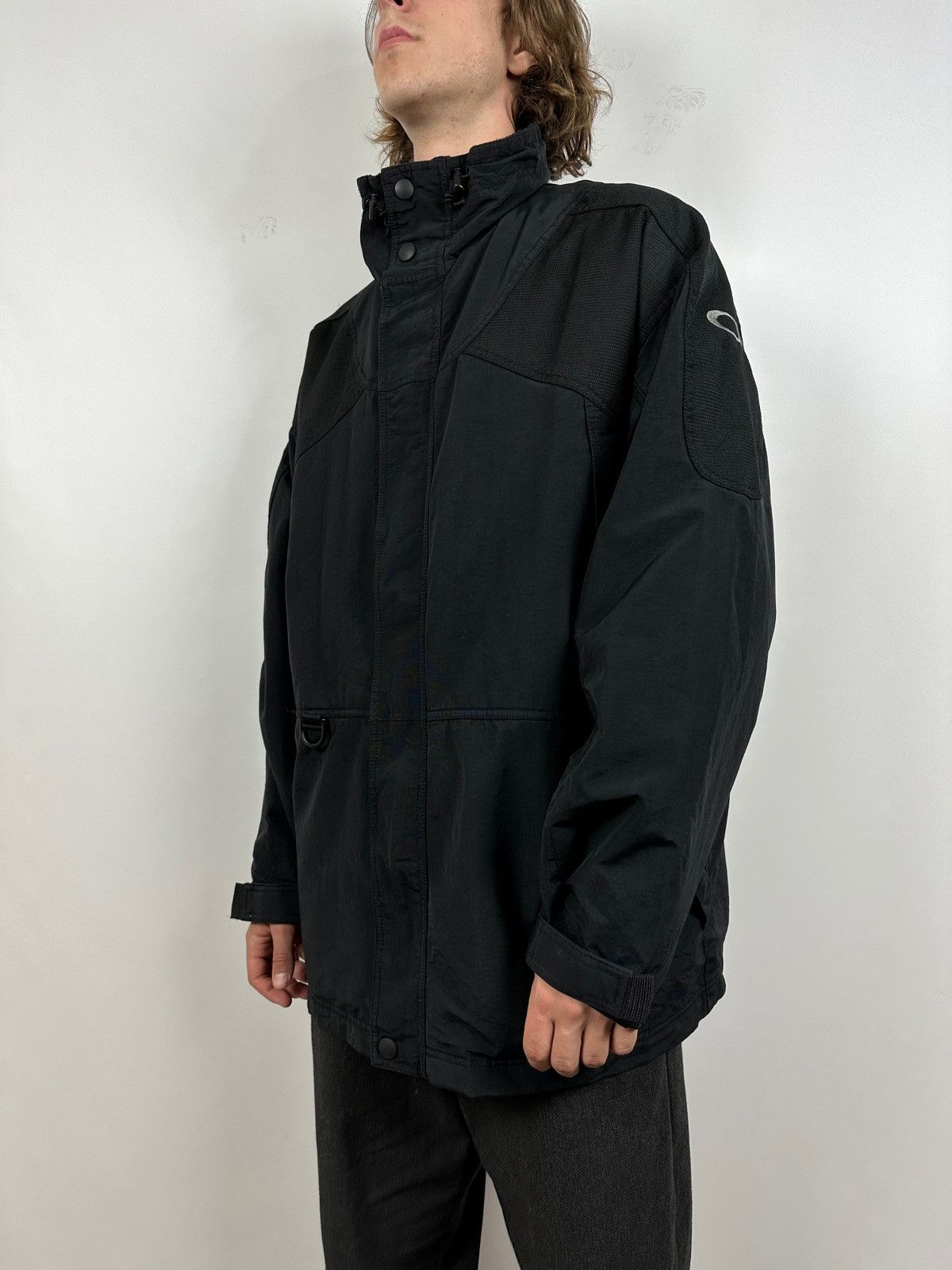 Oakley Vintage Oakley Software Double Logo Gorpcore Style Jacket Size US XL / EU 56 / 4 - 2 Thumbnail