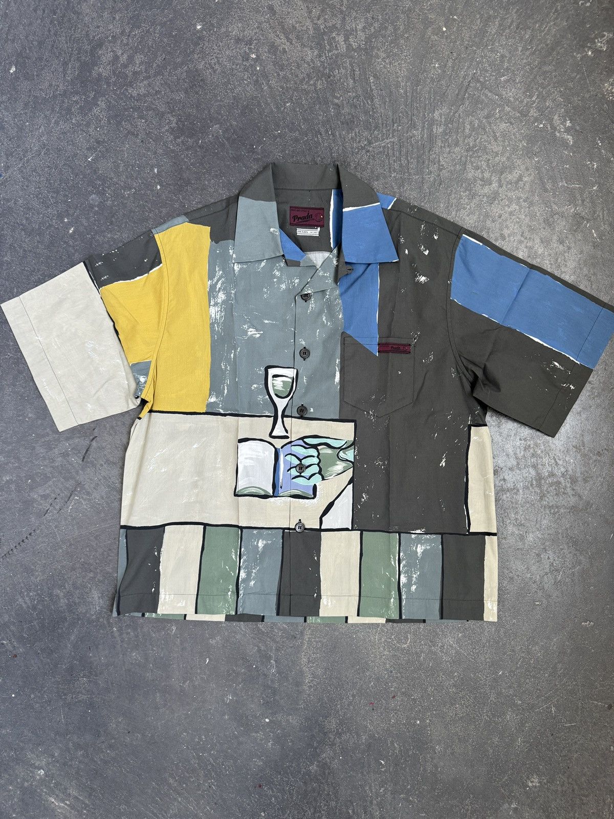 Prada Prada bowling shirt Size US L / EU 52-54 / 3 - 1 Thumbnail