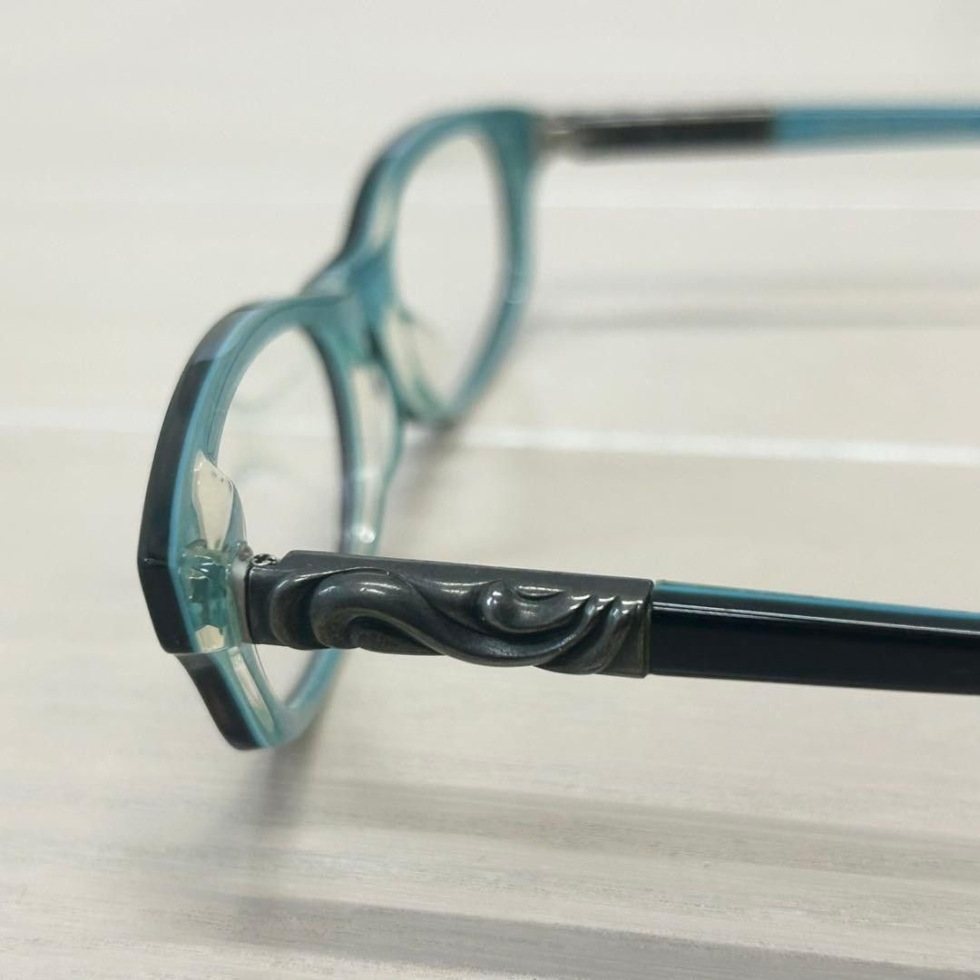 Chrome Hearts CHROME HEARTS SKY Eyelasses Black/Blue Size ONE SIZE - 3 Thumbnail