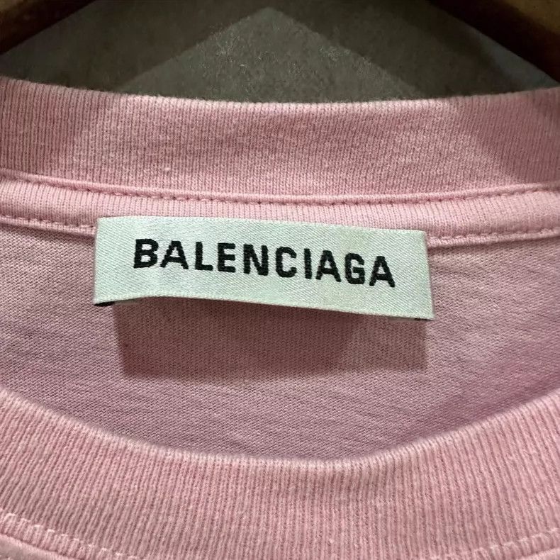 Balenciaga Balenciaga Pink Short Sleeve T-Shirt, Size XS Size US XS / EU 42 / 0 - 4 Thumbnail