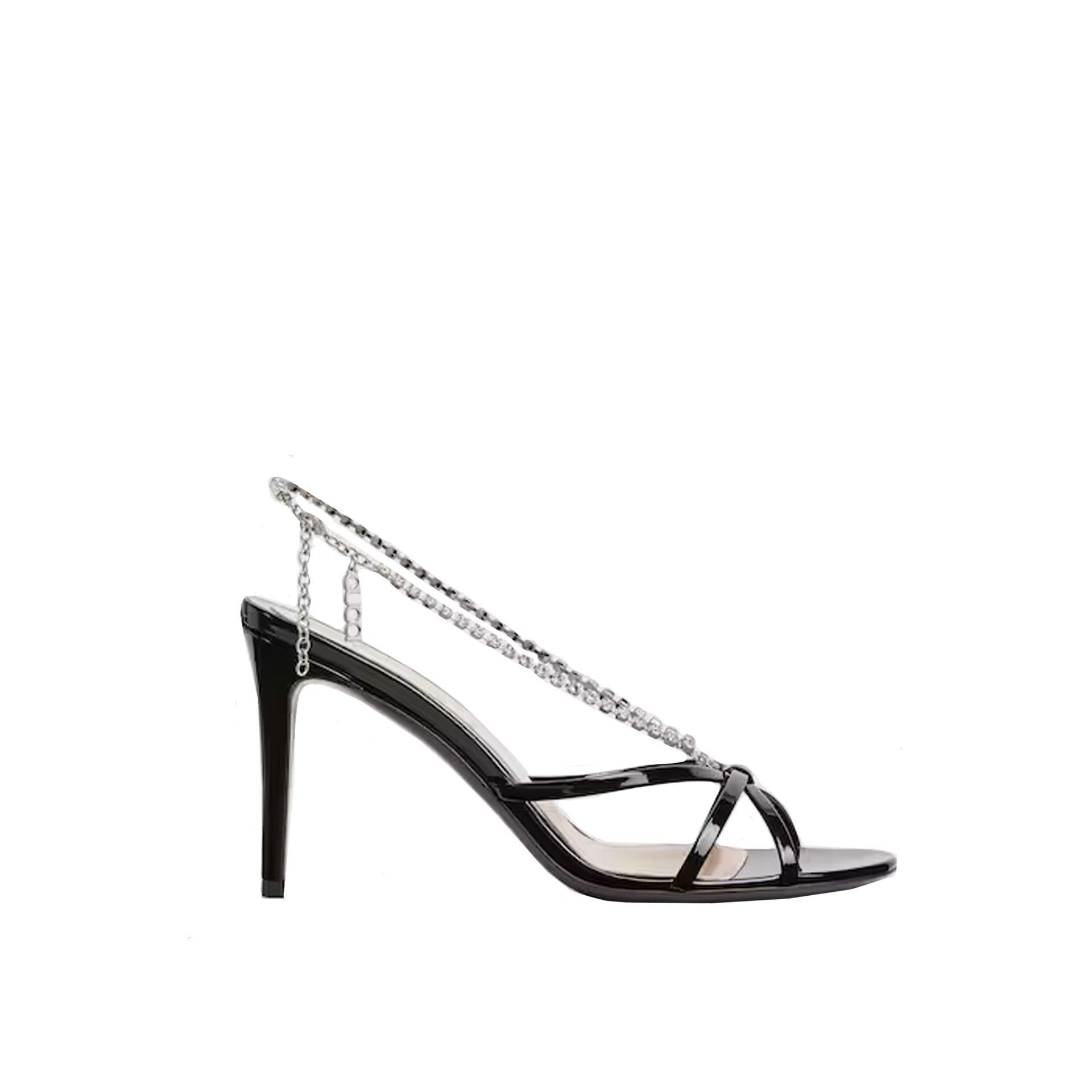 Gucci Crystal Chain Sandals SIZE 39