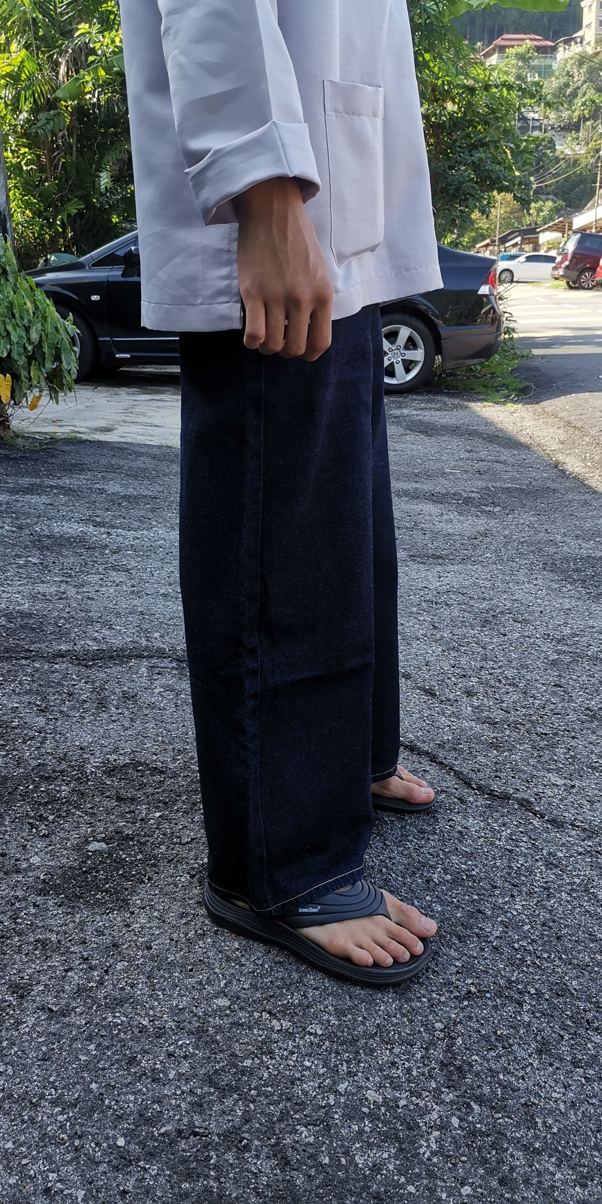 Japanese Brand × Jean × Vintage Super Flare Jeans Made In Japan Edwin Size US 26 / EU 42 - 15 Thumbnail
