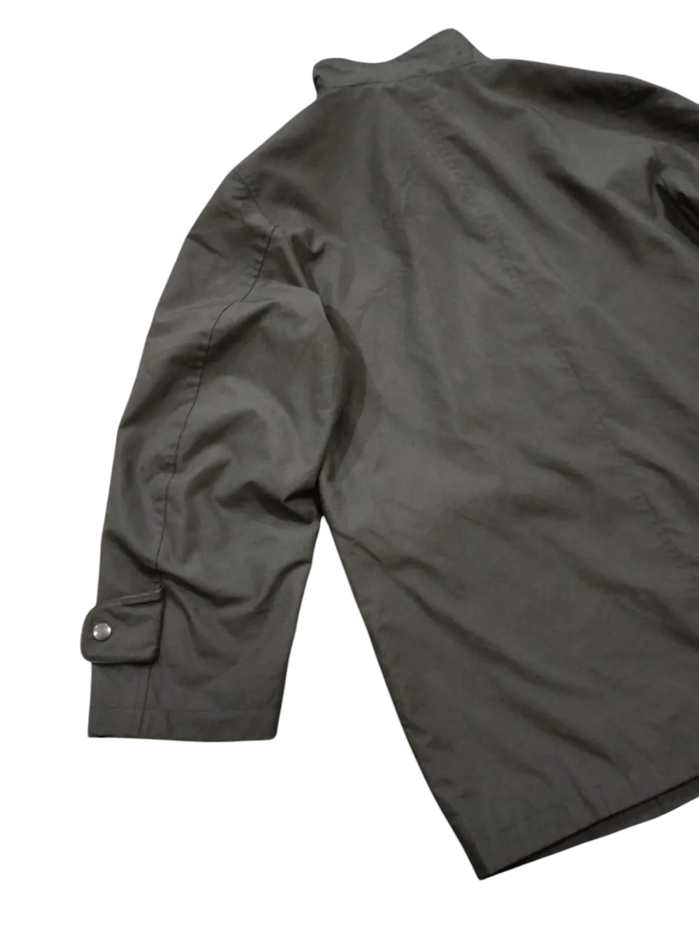 Aquascutum Aquascutum London Overcoat Zipper Button Leather Part Size US M / EU 48-50 / 2 - 8 Thumbnail