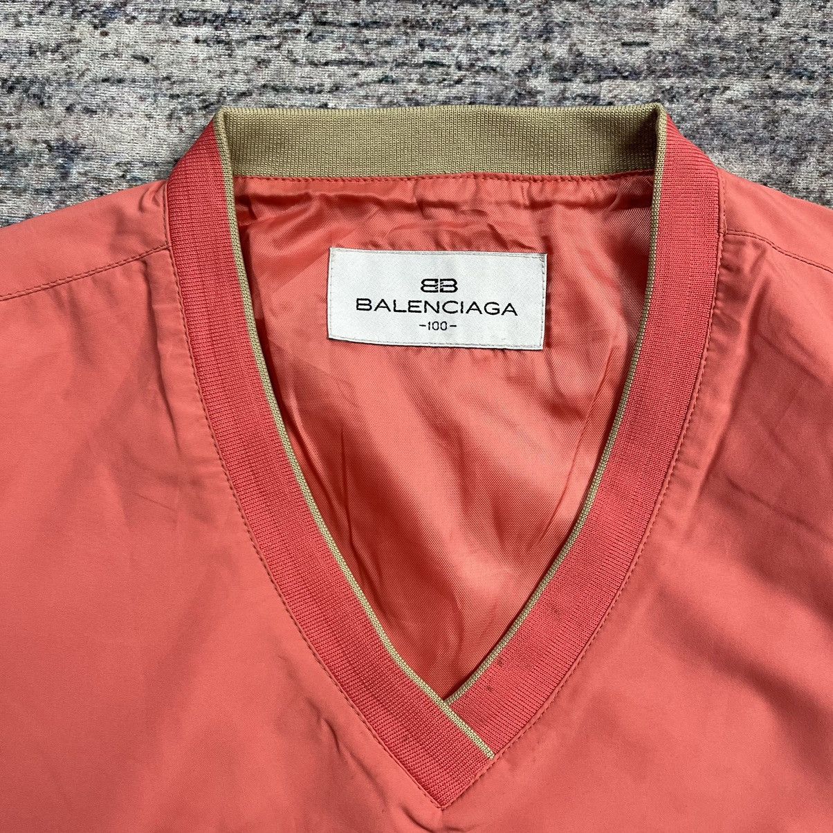 Balenciaga × Vintage Vintage 90s Balenciaga light jacket pink Size US M / EU 48-50 / 2 - 5 Thumbnail