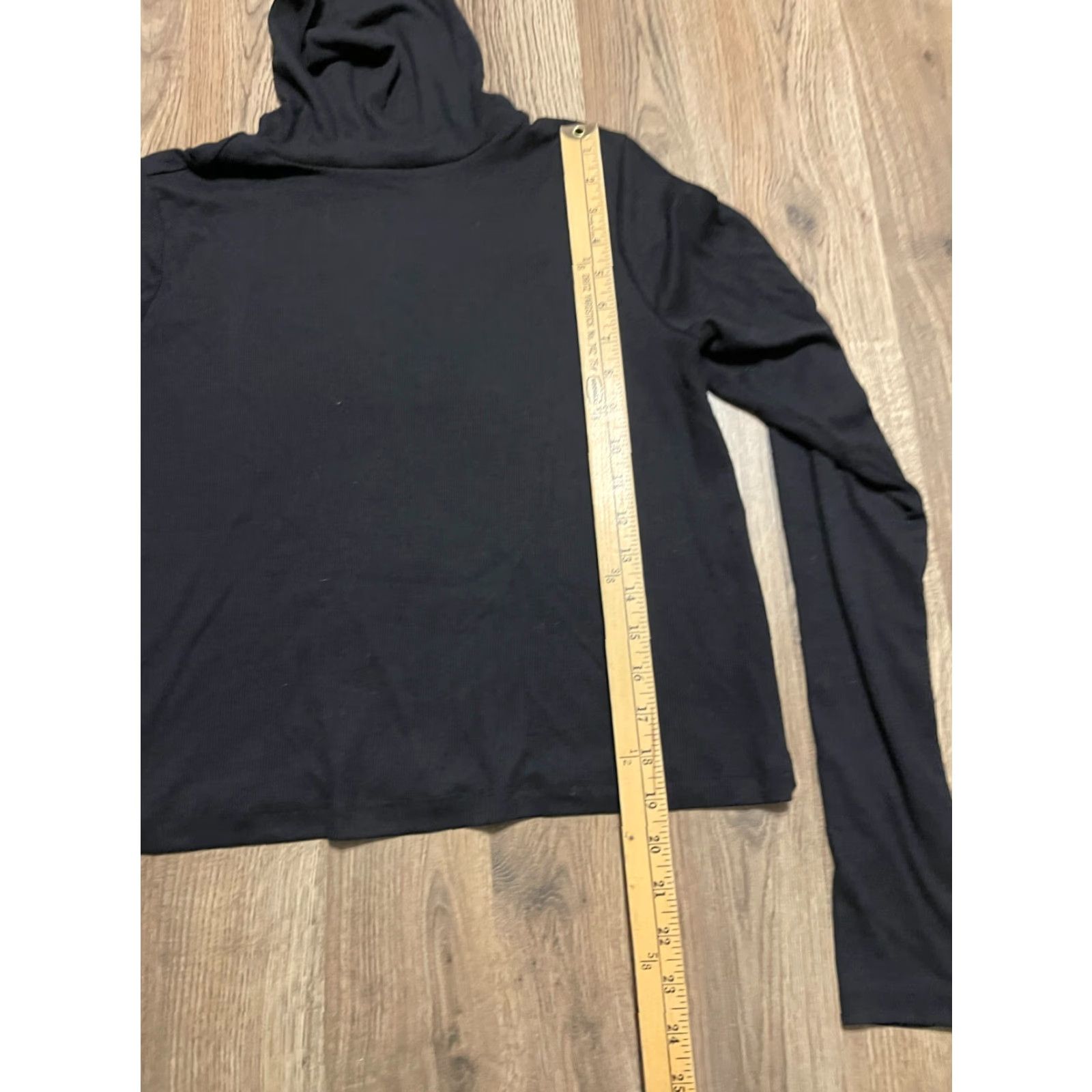 Old Navy Old Navy Shirt Womens Medium Black Turtleneck Long Sleeve Ultimate Casual Fall Spring Summer Vintage No Size M / US 6-8 / IT 42-44 - 6 Thumbnail