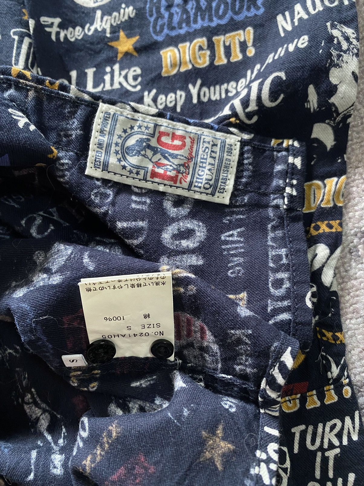 Hysteric Glamour × Japanese Brand Vintage Hysteric Glamour Button Down Shirt Size US S / EU 44-46 / 1 - 7 Thumbnail