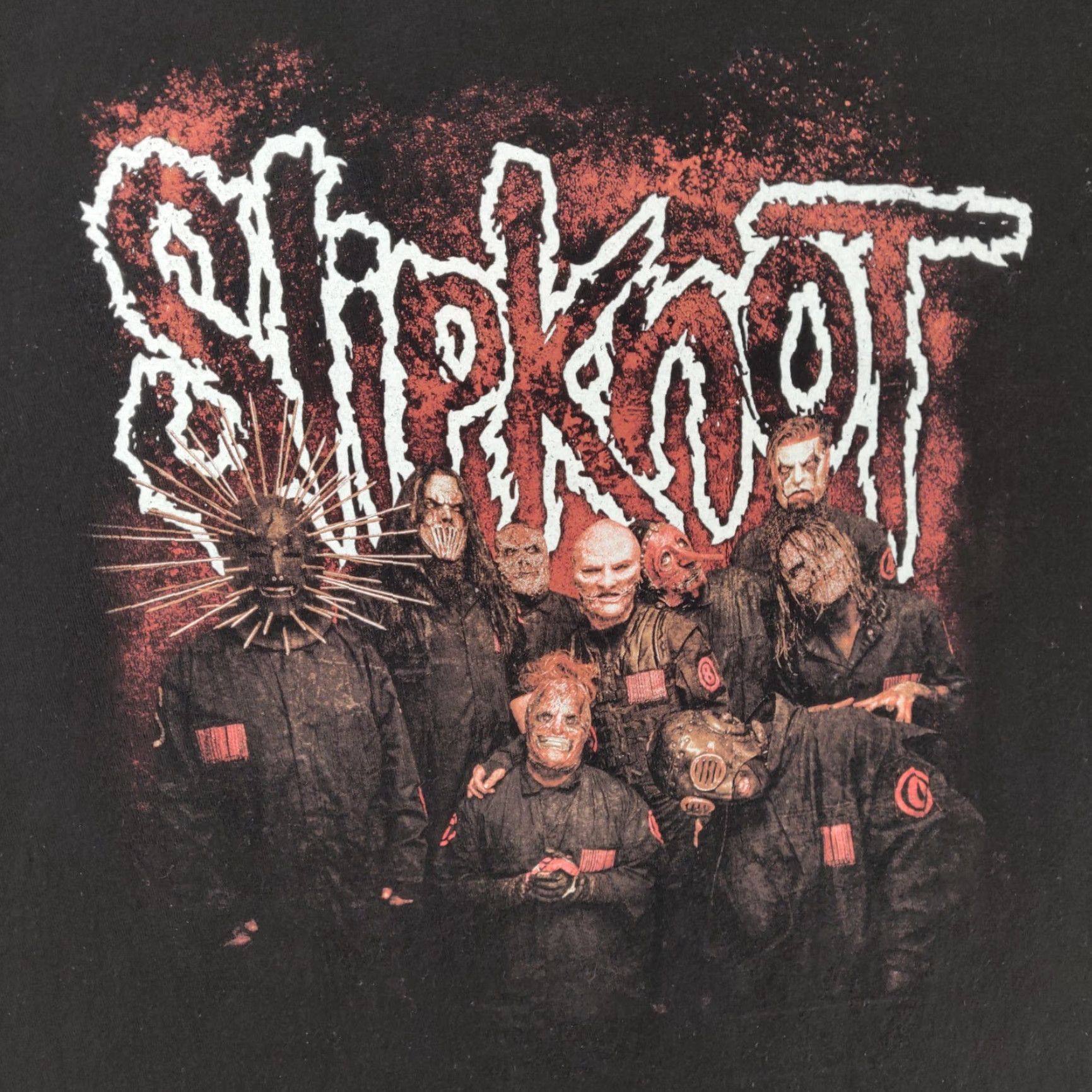 Vintage Slipknot T Shirt Mens XL Black Short Sleeve Graphic Rock Band Crew Neck Cotton Size US XL / EU 56 / 4 - 3 Thumbnail
