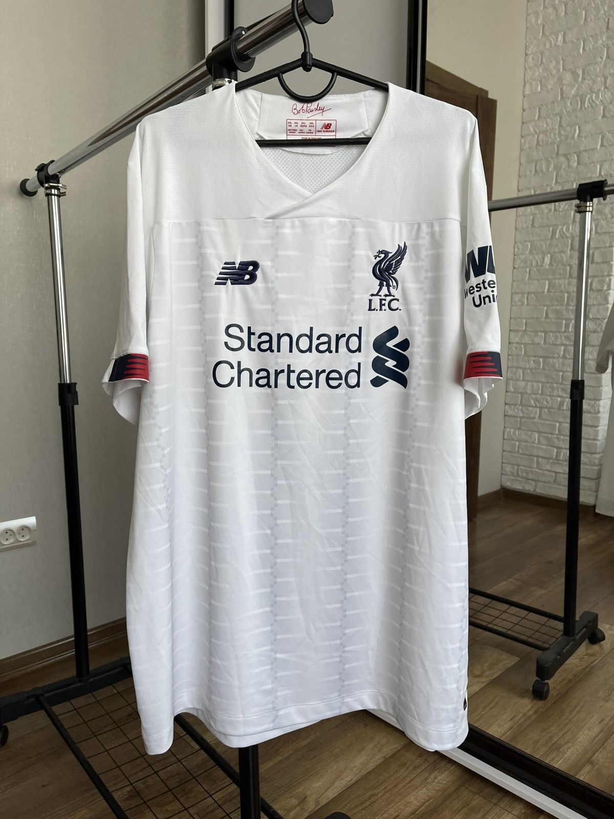 New Balance 2019/2020 New Balance Liverpool Soccer Jersey T-Shirt Tee Size US XXL / EU 58 / 5 - 3 Thumbnail