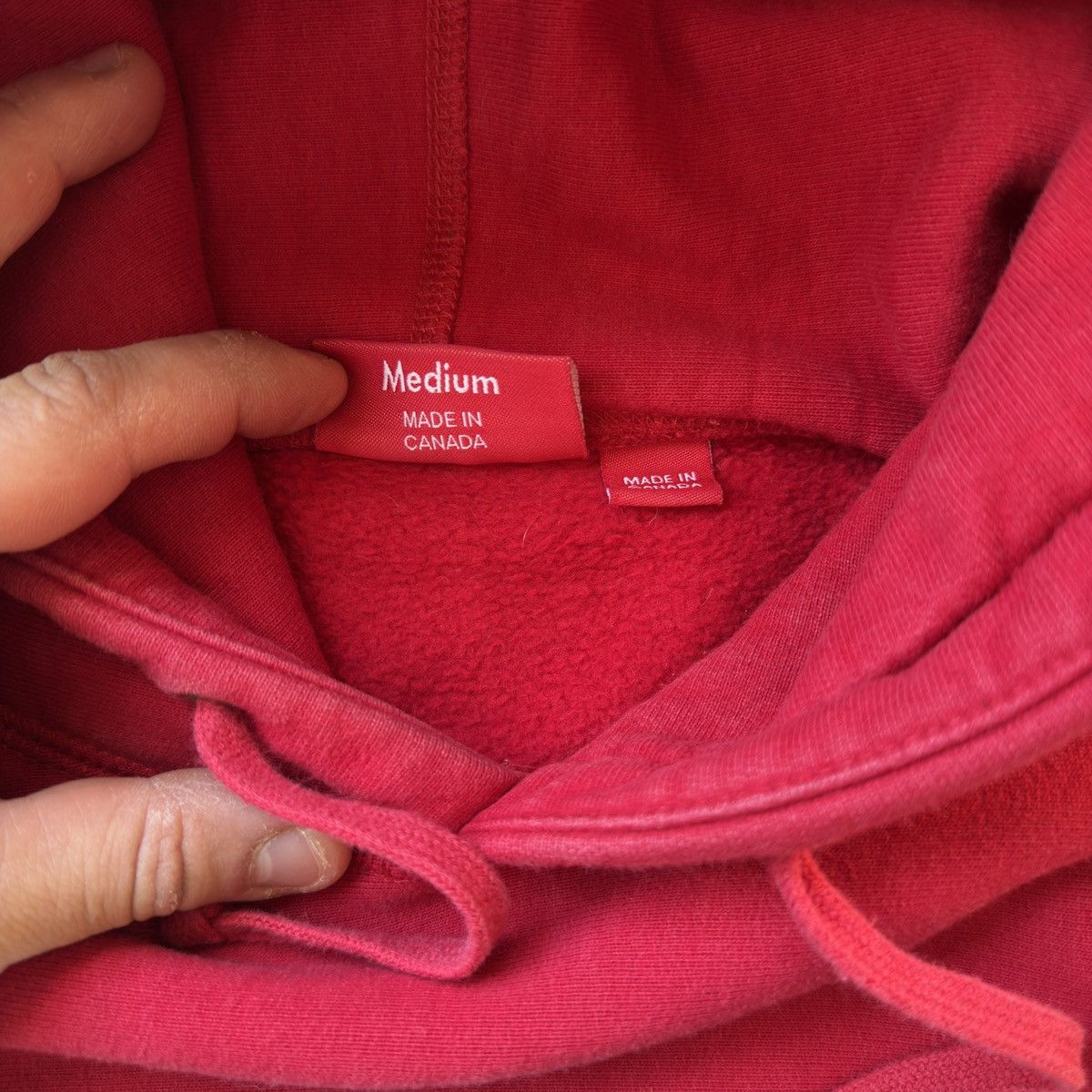 Supreme Supreme SUPNY Skyline DKNY Hoodie Red (2010) Size US M / EU 48-50 / 2 - 7 Thumbnail