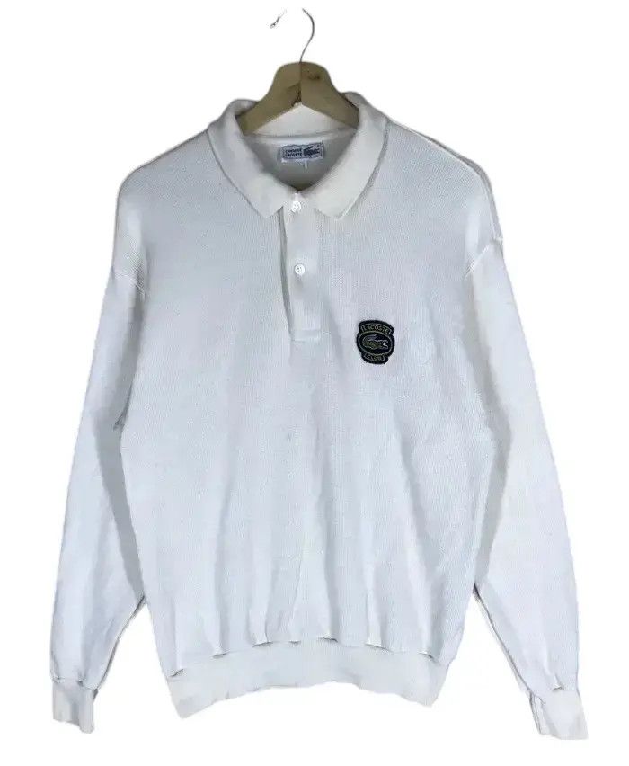 Lacoste Vintage Lacoste Club Sweatshirts Size US L / EU 52-54 / 3 - 1 Thumbnail