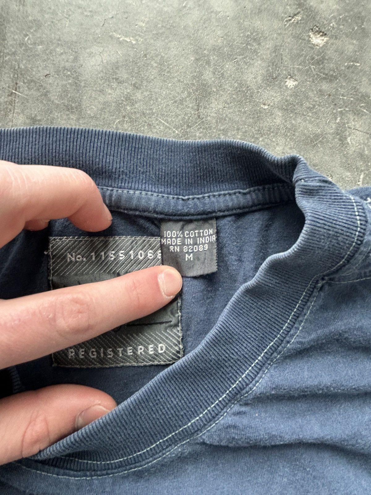 Mossimo Vintage Y2K Mossimo Pocket Tee Baggy Oversized Skater Size US XL / EU 56 / 4 - 4 Thumbnail