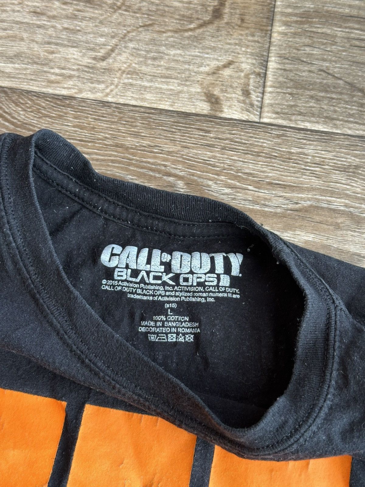 Playstation 🔥 Call of Duty Black Ops 3 Promo Game Shirt Microsoft X Box Size US L / EU 52-54 / 3 - 3 Thumbnail