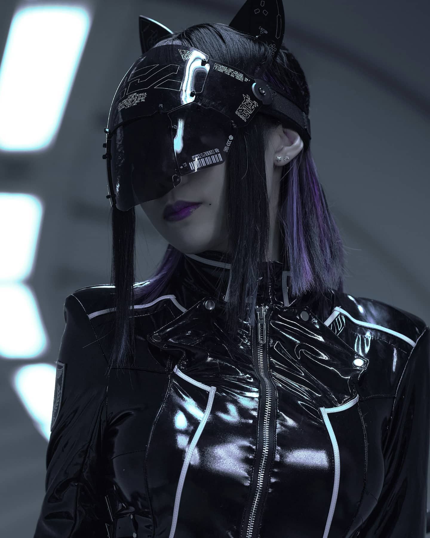 Japanese Brand Cyberpunk Face Shield Unit by CTCtyo (中央町戦術工芸) Size ONE SIZE - 2 Thumbnail