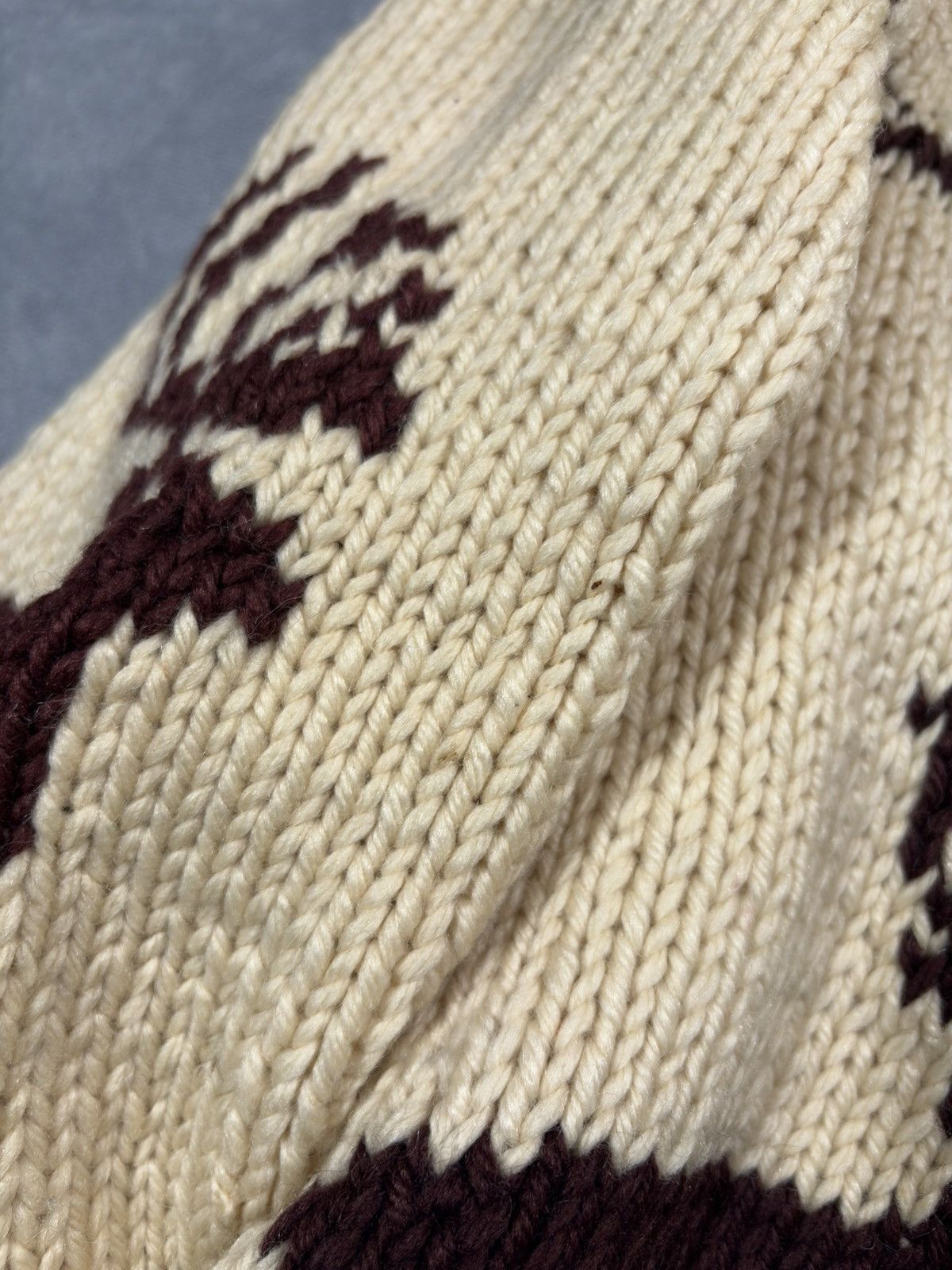 Other Original Cowichan Post WW2 50s Moose Zip Sweater Size US M / EU 48-50 / 2 - 14 Thumbnail