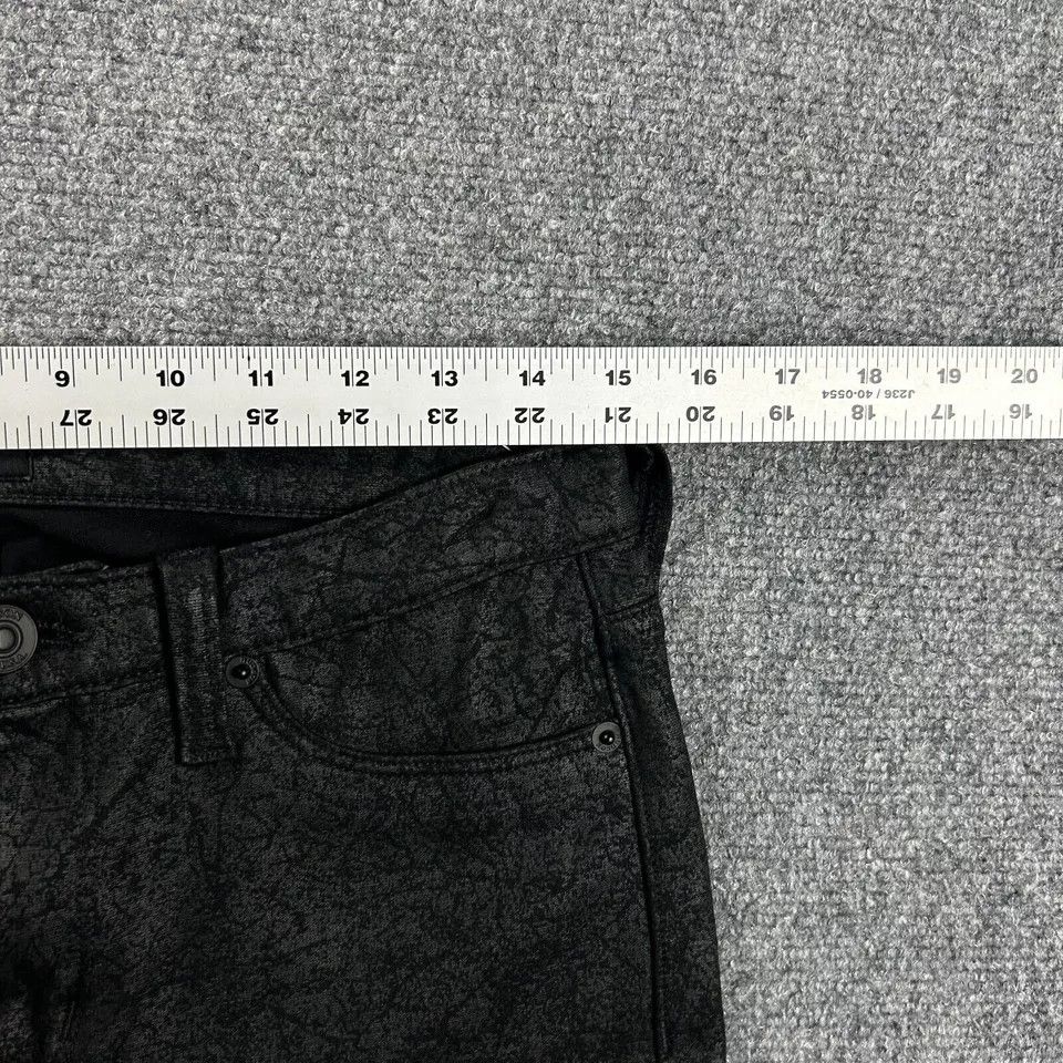 Hudson Hudson Jeans Womens 28 Black Mid Rise Nico Super Skinny Size 28" / US 6 / IT 42 - 4 Thumbnail