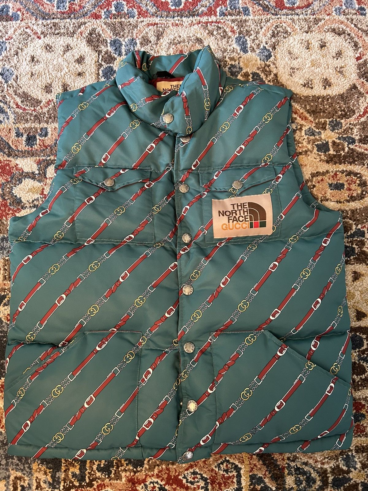 The North Face x Gucci vest