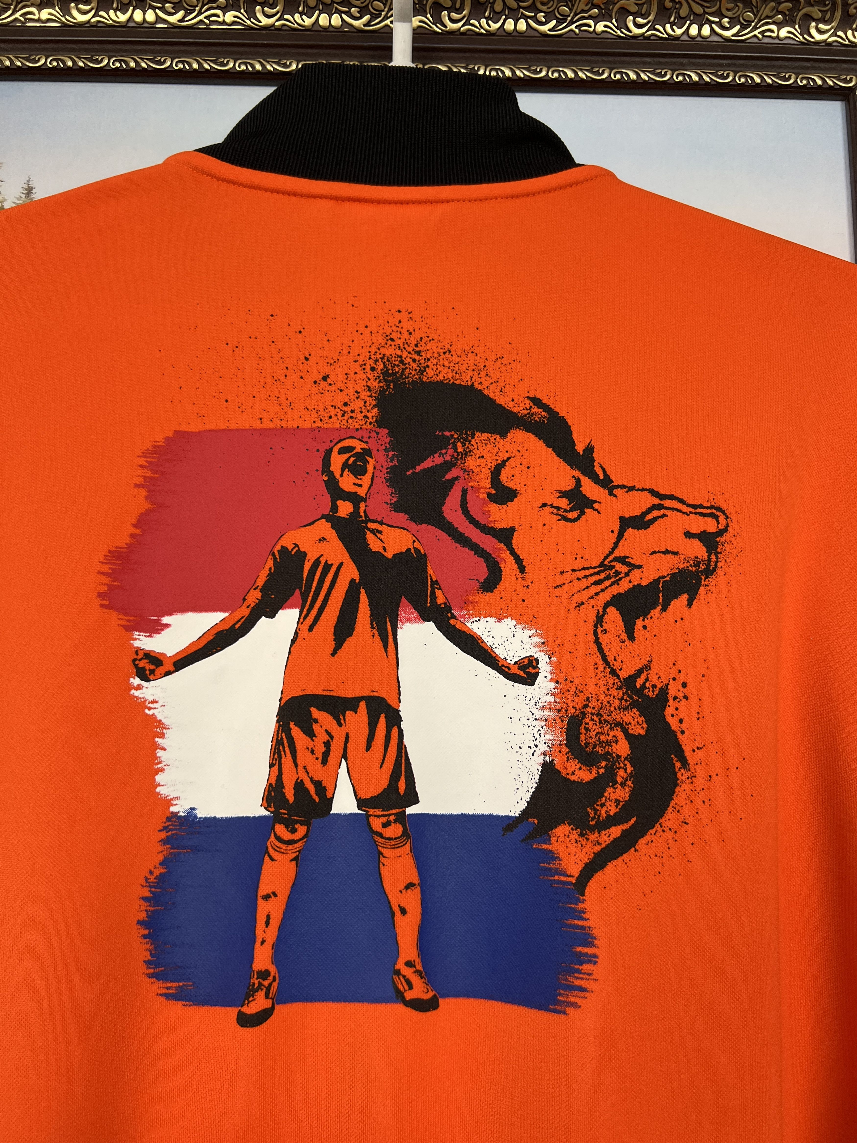 Adidas Adidas Netherlands Holland World Cup Football Jacket Size US M / EU 48-50 / 2 - 2 Thumbnail