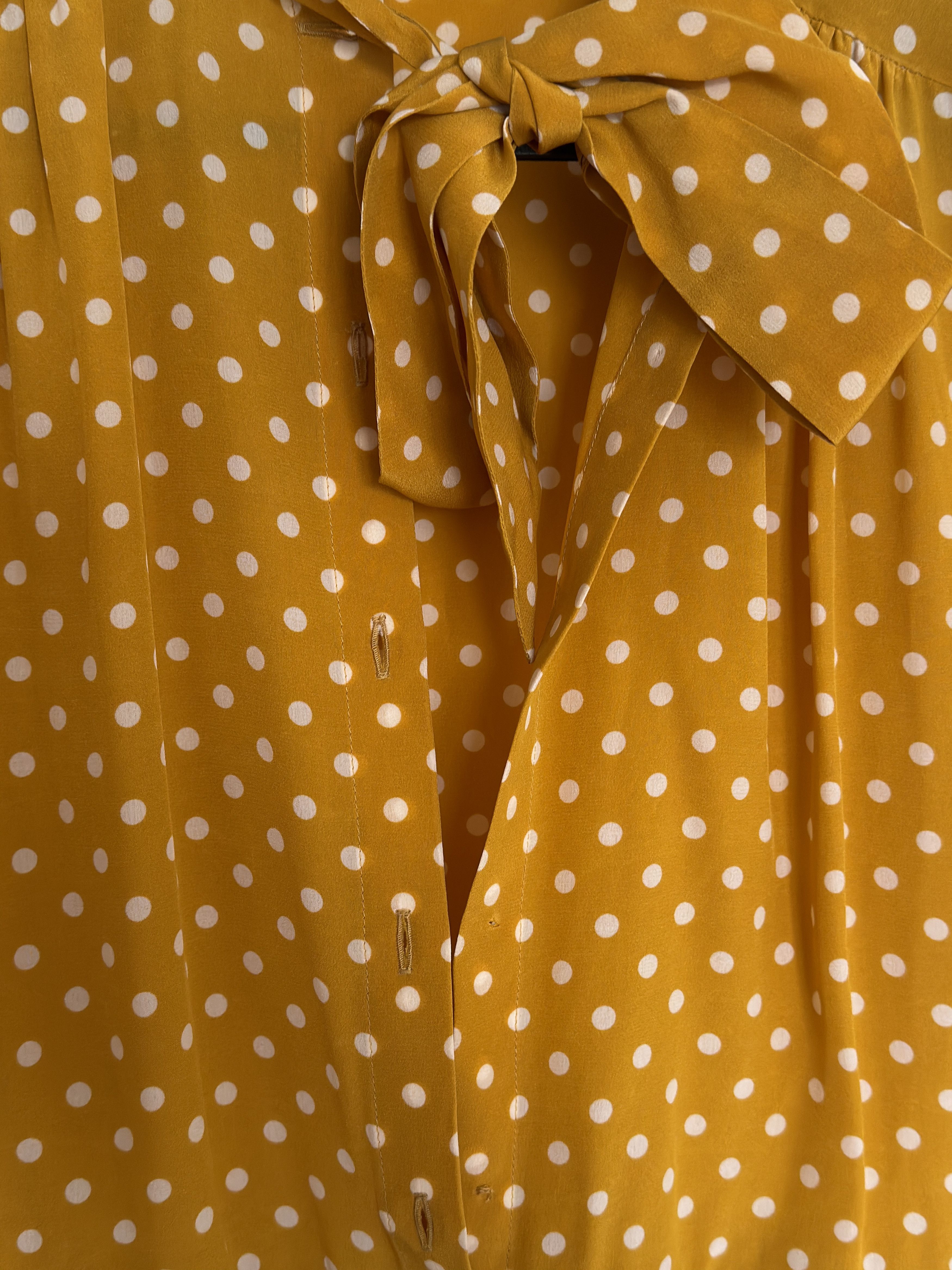 Celine Celine polka dot silk dress | sample Size S / US 4 / IT 40 - 5 Thumbnail
