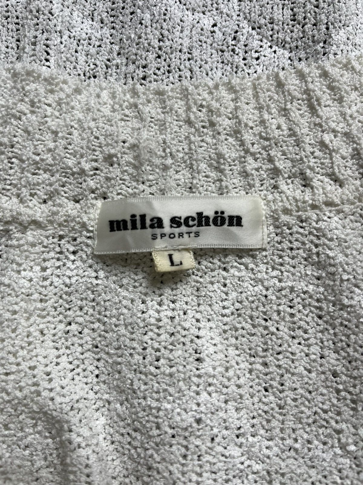 Mila Schon Mila Schon Sport Zipper Knitting Cardigan Size L / US 10 / IT 46 - 2 Thumbnail