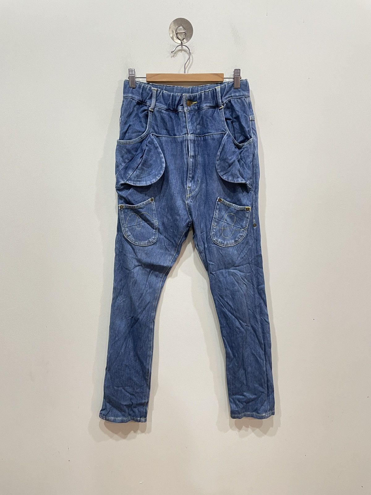 mercibeaucoup Mercibeaucoup drop-crotch jeans Size US 28 / EU 44 - 1 Thumbnail