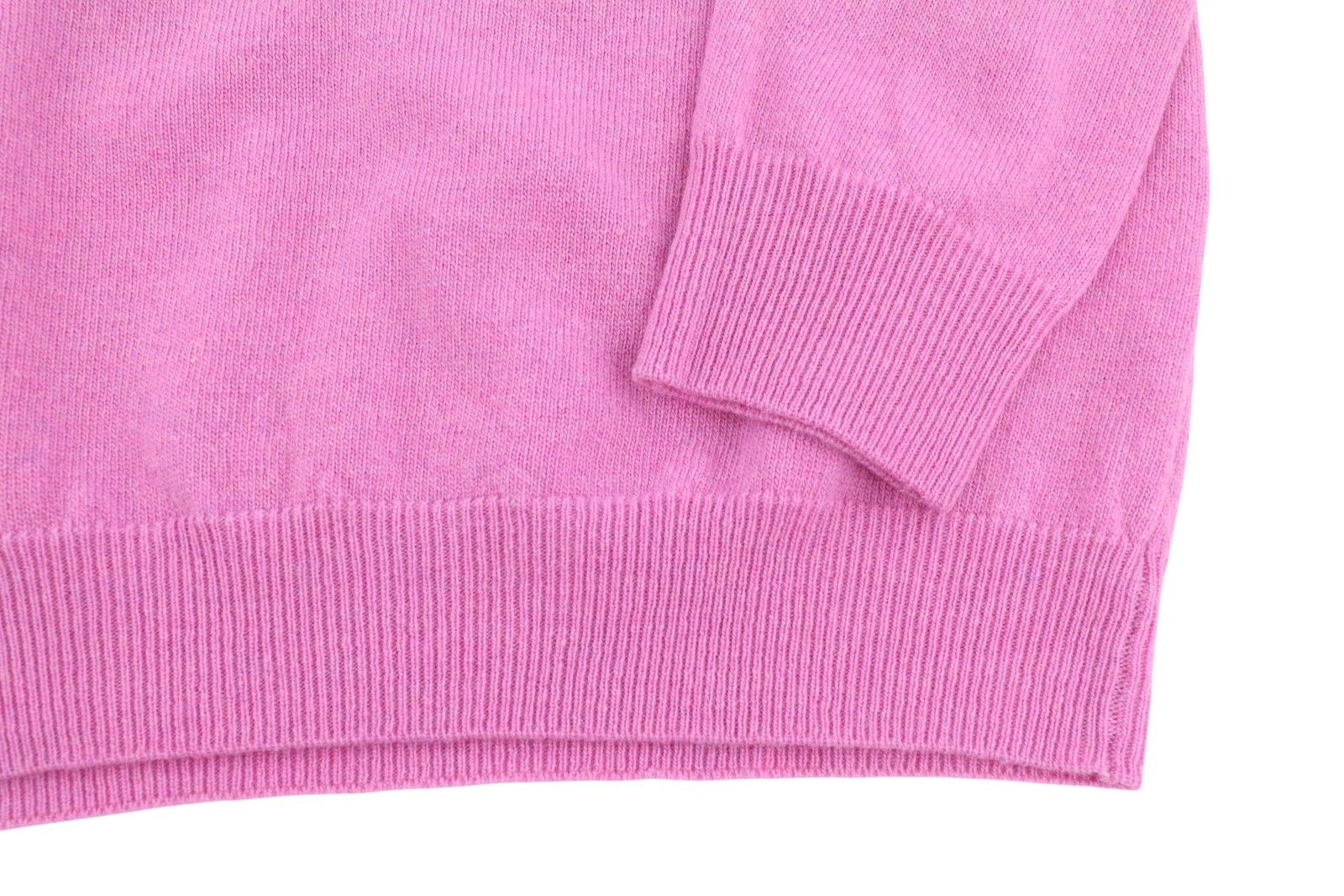 Gant EXTRAFINE LAMBSWOOL V-NECK L Light Fuchsia Knit 88065 Size L / US 10 / IT 46 - 6 Thumbnail