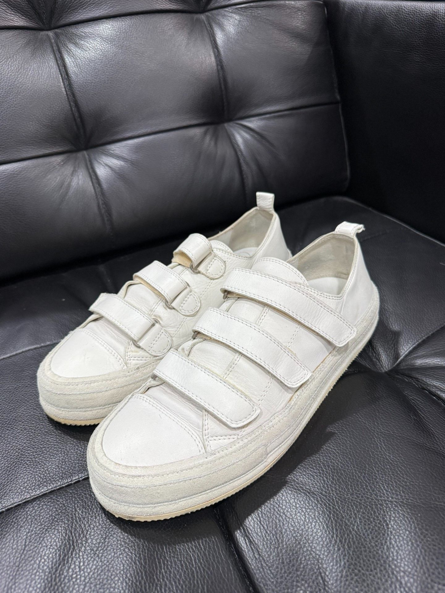 Ann Demeulemeester Ann Demeulemeester Three-Strap Sneakers Size US 8 / EU 41 - 1 Thumbnail