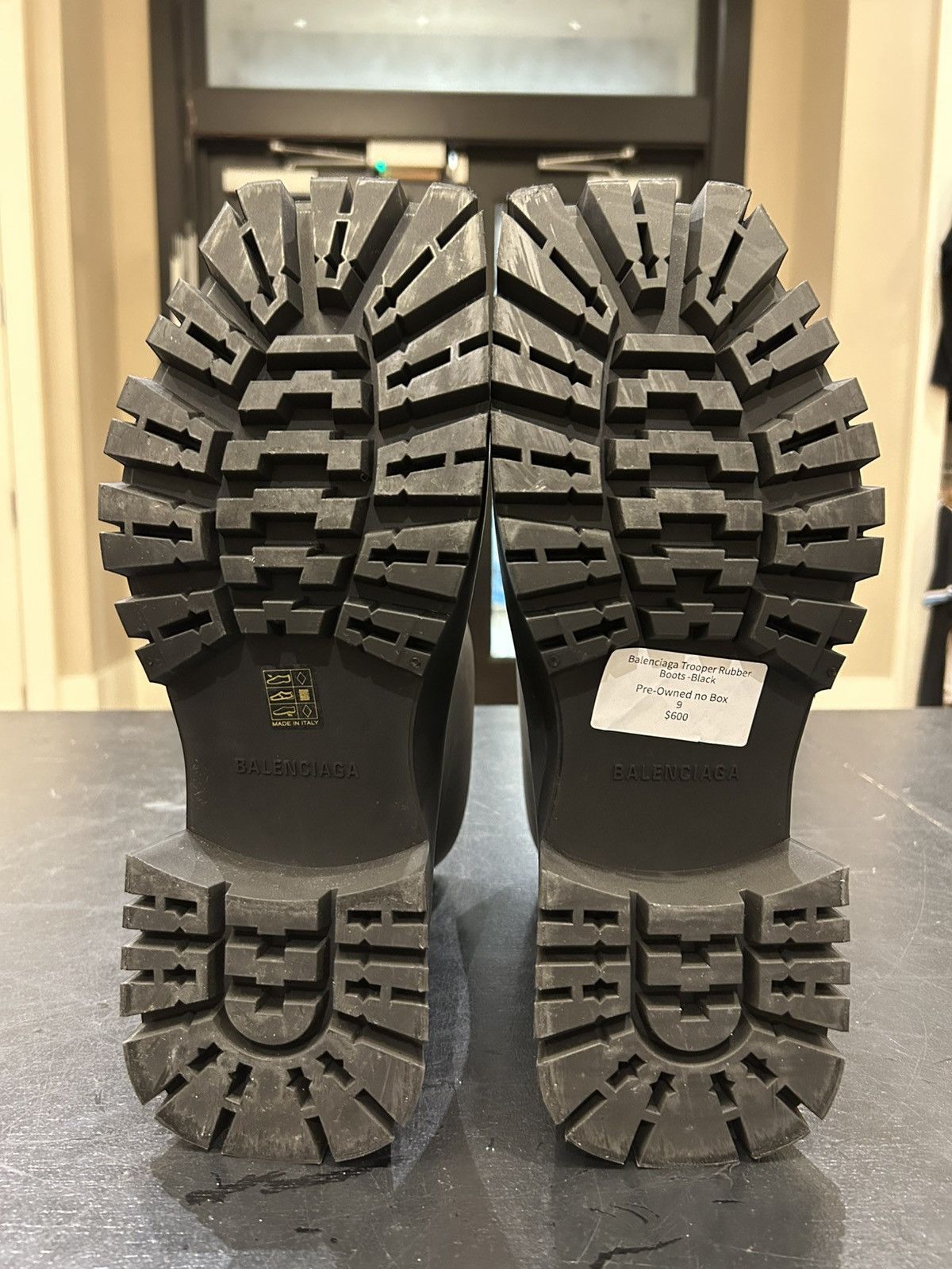 Balenciaga Balenciaga Trooper Rubber Boots Size US 9 / EU 42 - 8 Thumbnail