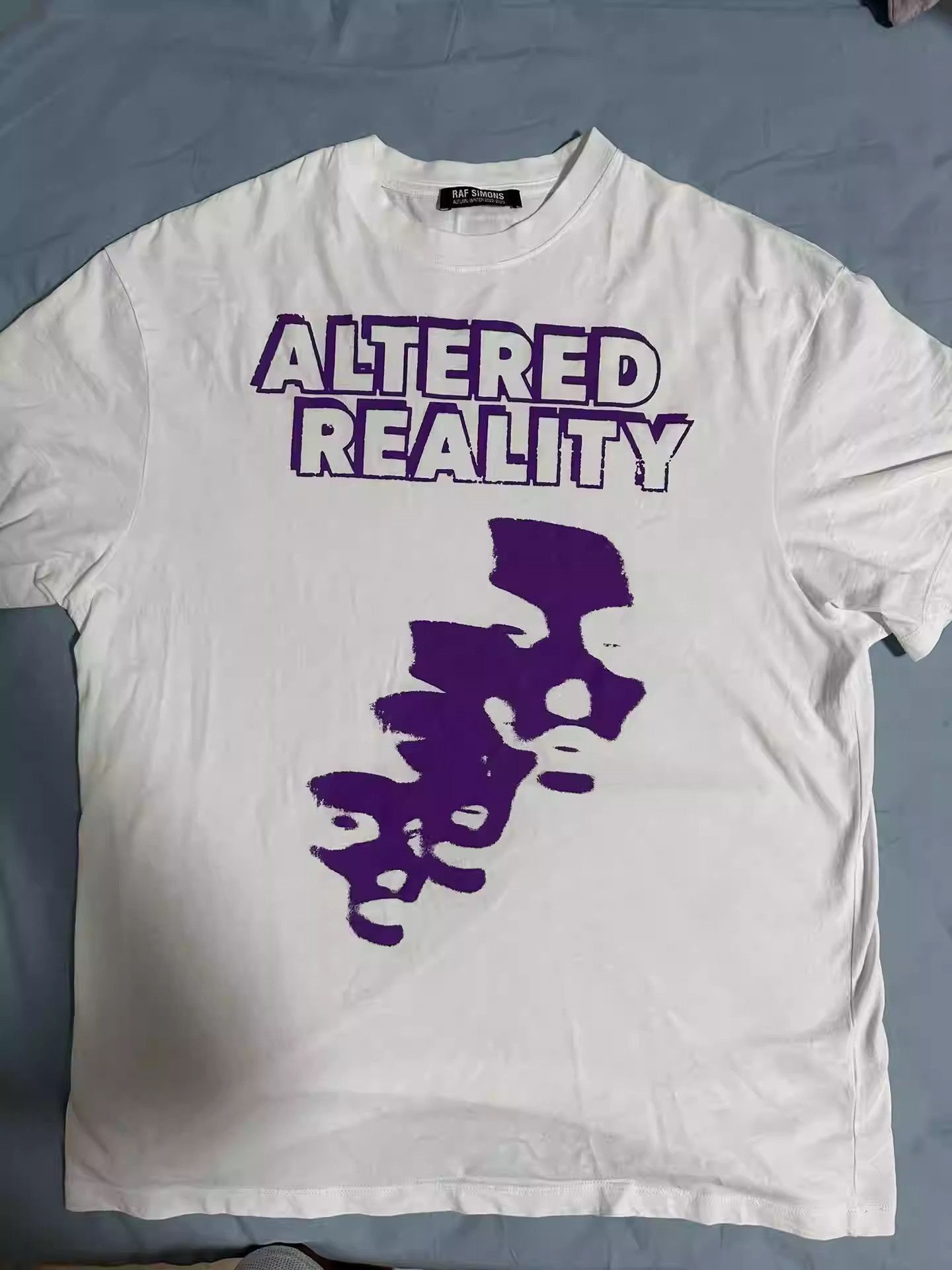 RAF SIMONS | ALTERED REALITY PRINT OVERSIZED T-SHIRT Tシャツ Raf Simons Oversized T-Shirt - White (Altered Reality) - 222