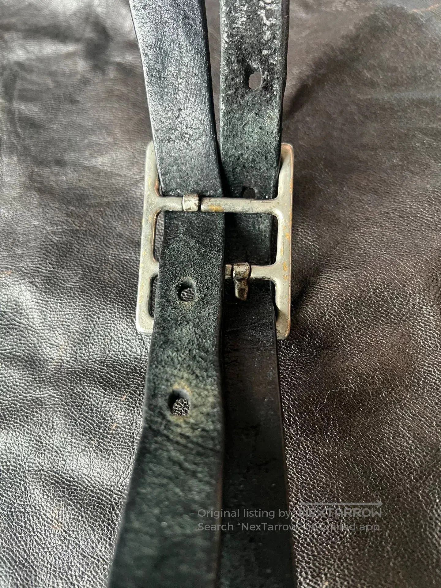 Carol Christian Poell carol christian poell black leather belt. Size ONE SIZE - 5 Thumbnail