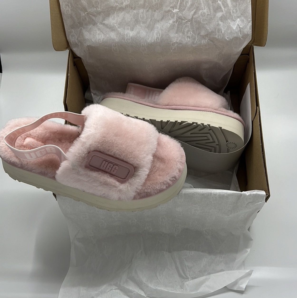 Ugg Ugg Pink Disco Slides Size US 6 / IT 36 - 3 Thumbnail