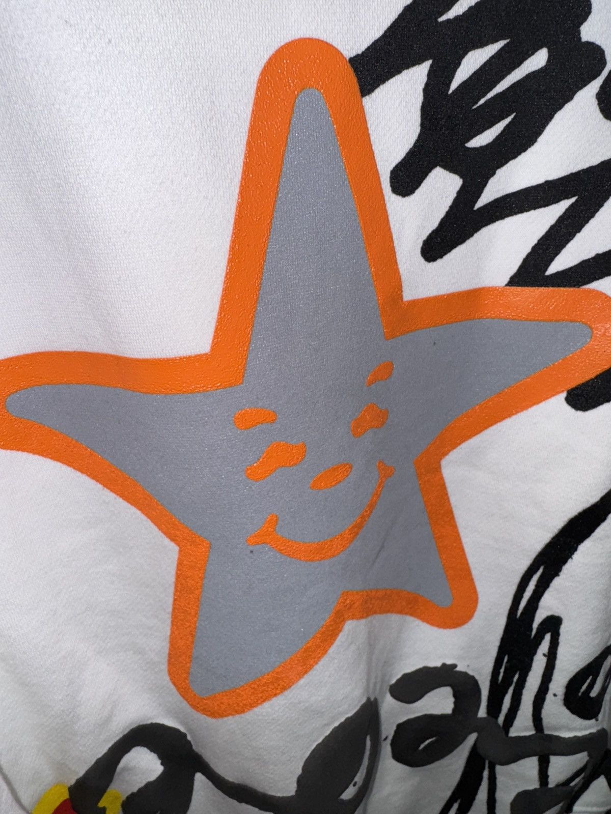 Asspizza Asspizza Pumpkin Face Nothing Matters Hoodie White 2022 Size US L / EU 52-54 / 3 - 5 Thumbnail
