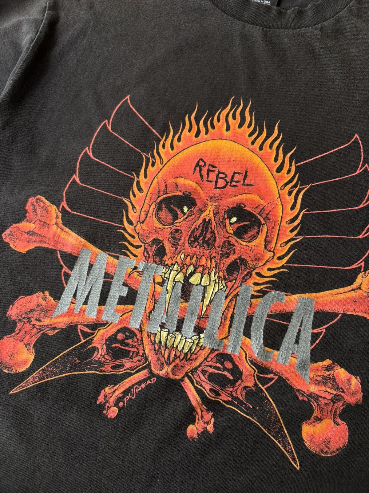 Metallica Vintage Metallica Yin Yang Pushead Size US L / EU 52-54 / 3 - 4 Thumbnail