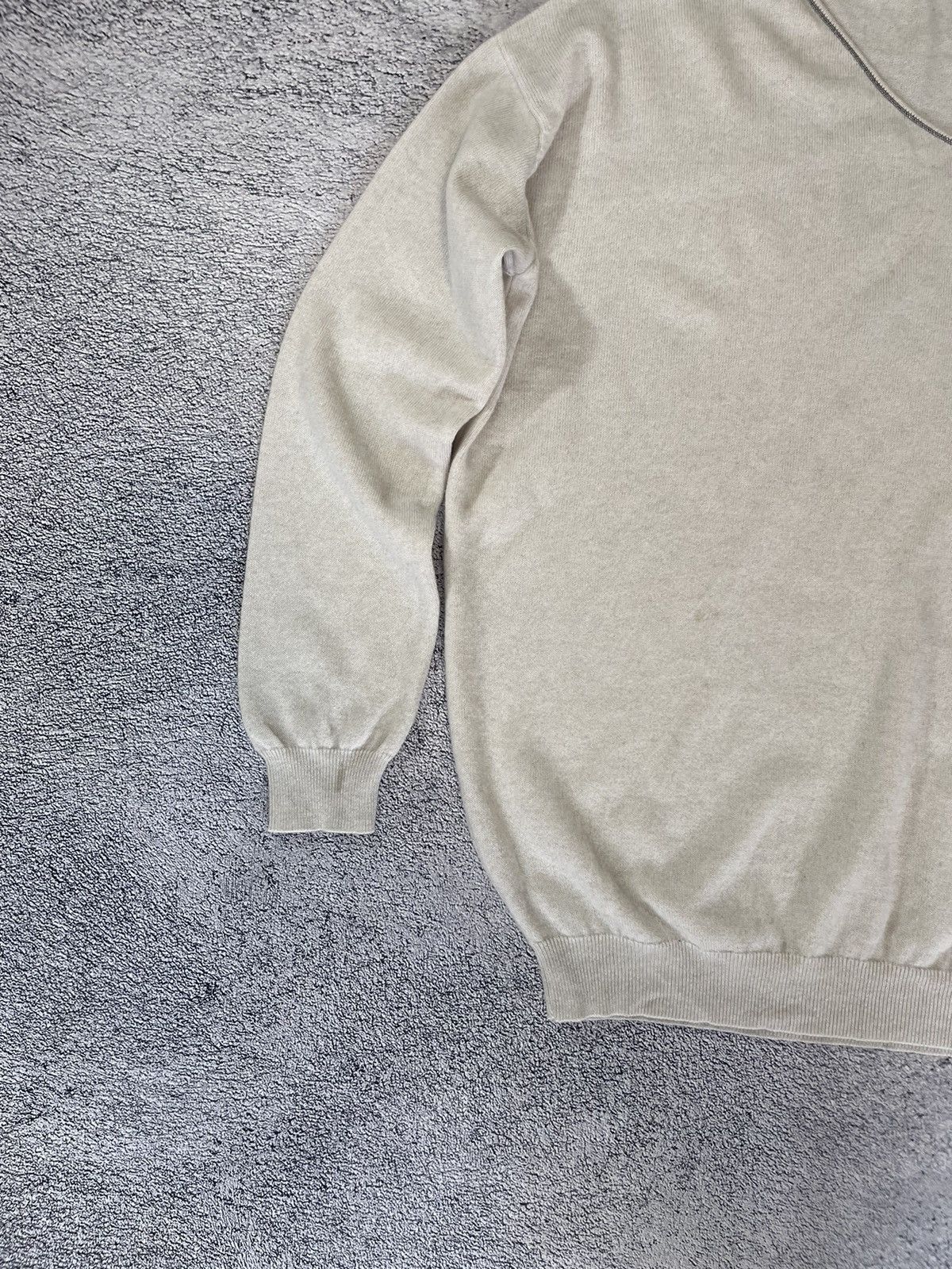 Brunello Cucinelli Brunello Cucinelli Cashmere Sweater V-neck Jumper Pullover Size L / US 10 / IT 46 - 13 Thumbnail